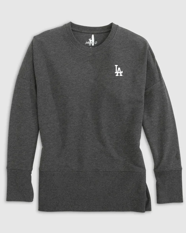 Women's Detroit Tigers Brittany Crewneck Sweatshirt - Cooperstown Logo sold by Johnnie-O