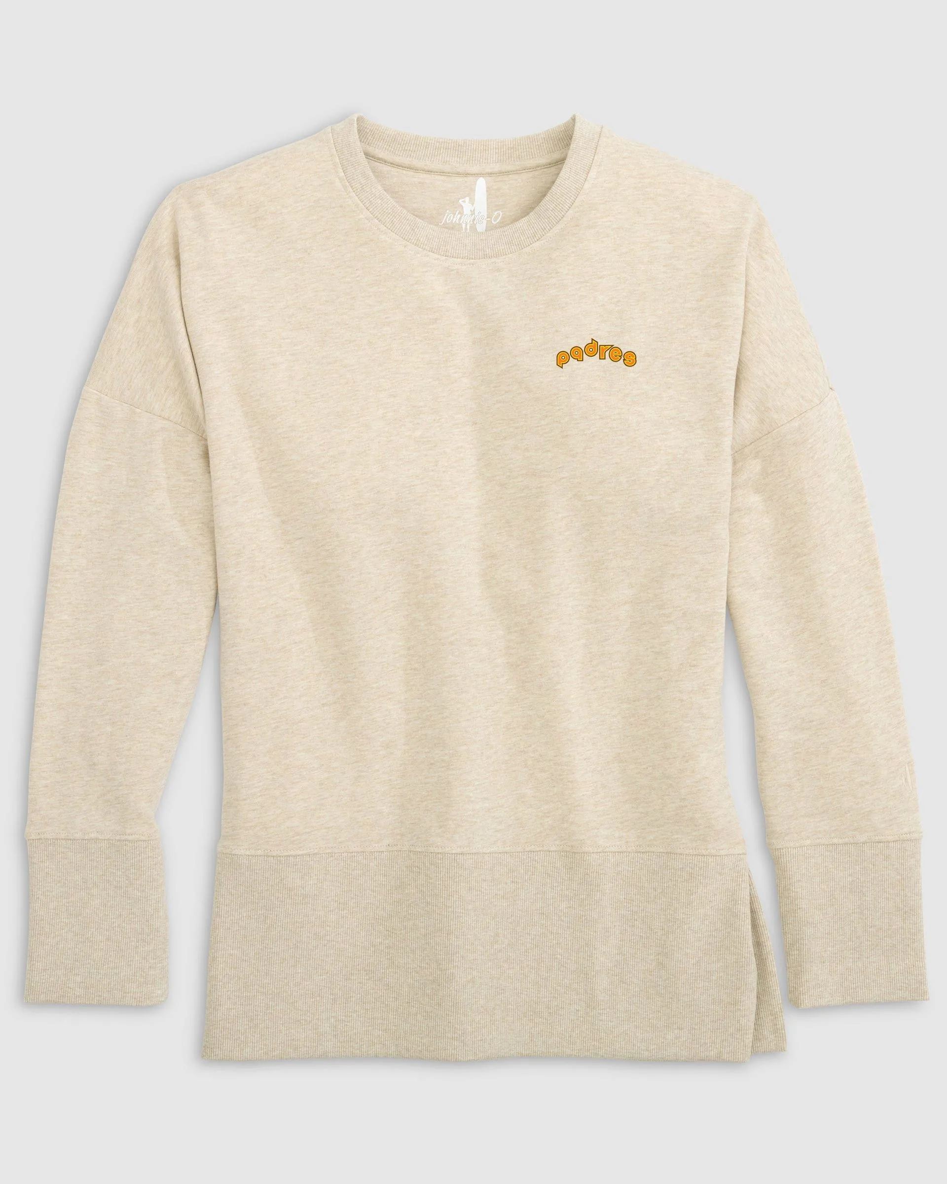 Women's San Diego Padres Brittany Crewneck Sweatshirt - Cooperstown Logo sold by Johnnie-O product image thumbnail 2