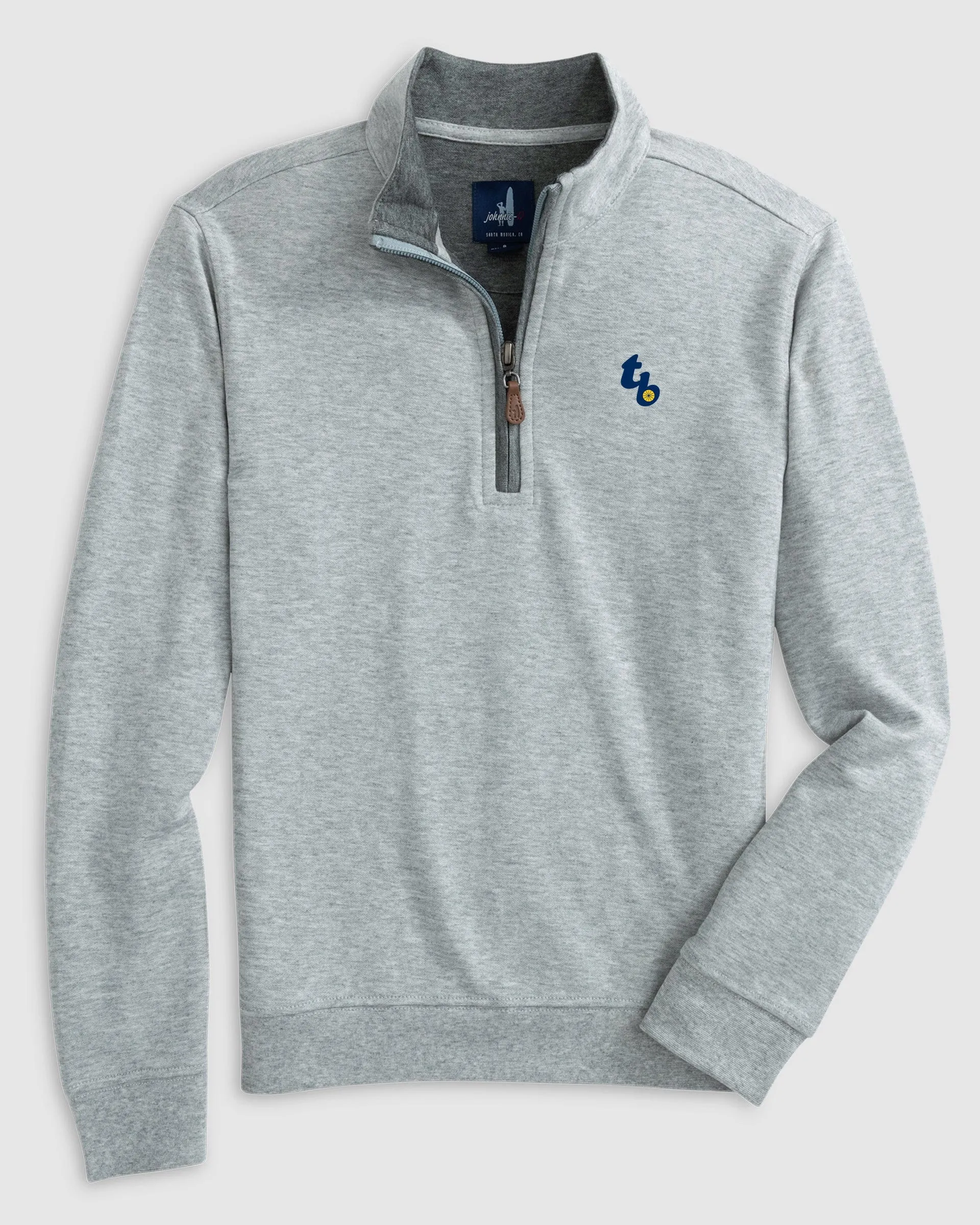 Tampa Bay Rays Sully 1/4 Zip - Cooperstown Logo sold by Johnnie-O