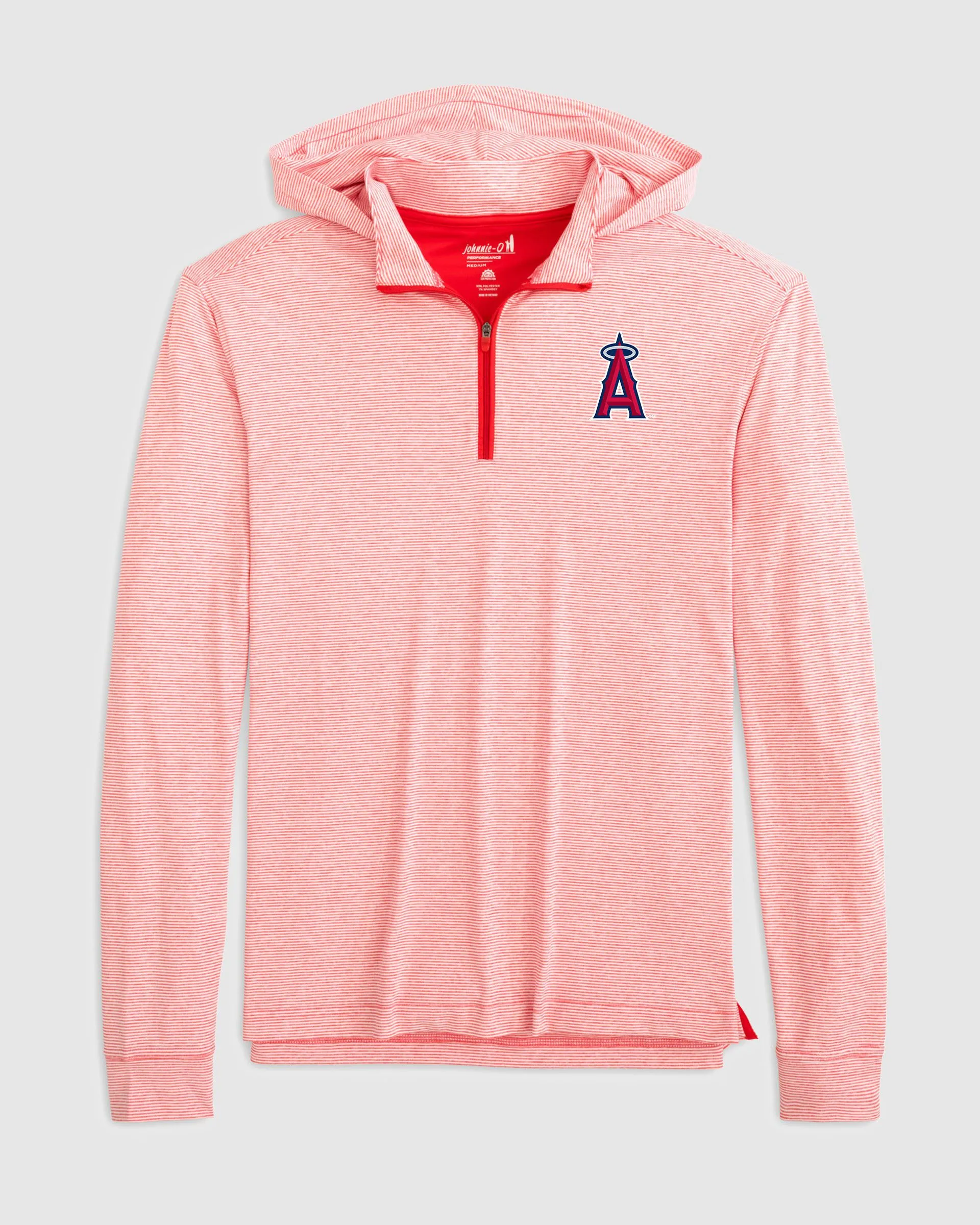 Los Angeles Angels Hybrid Performance 1/4 Zip Hoodie sold by Johnnie-O product image thumbnail 2