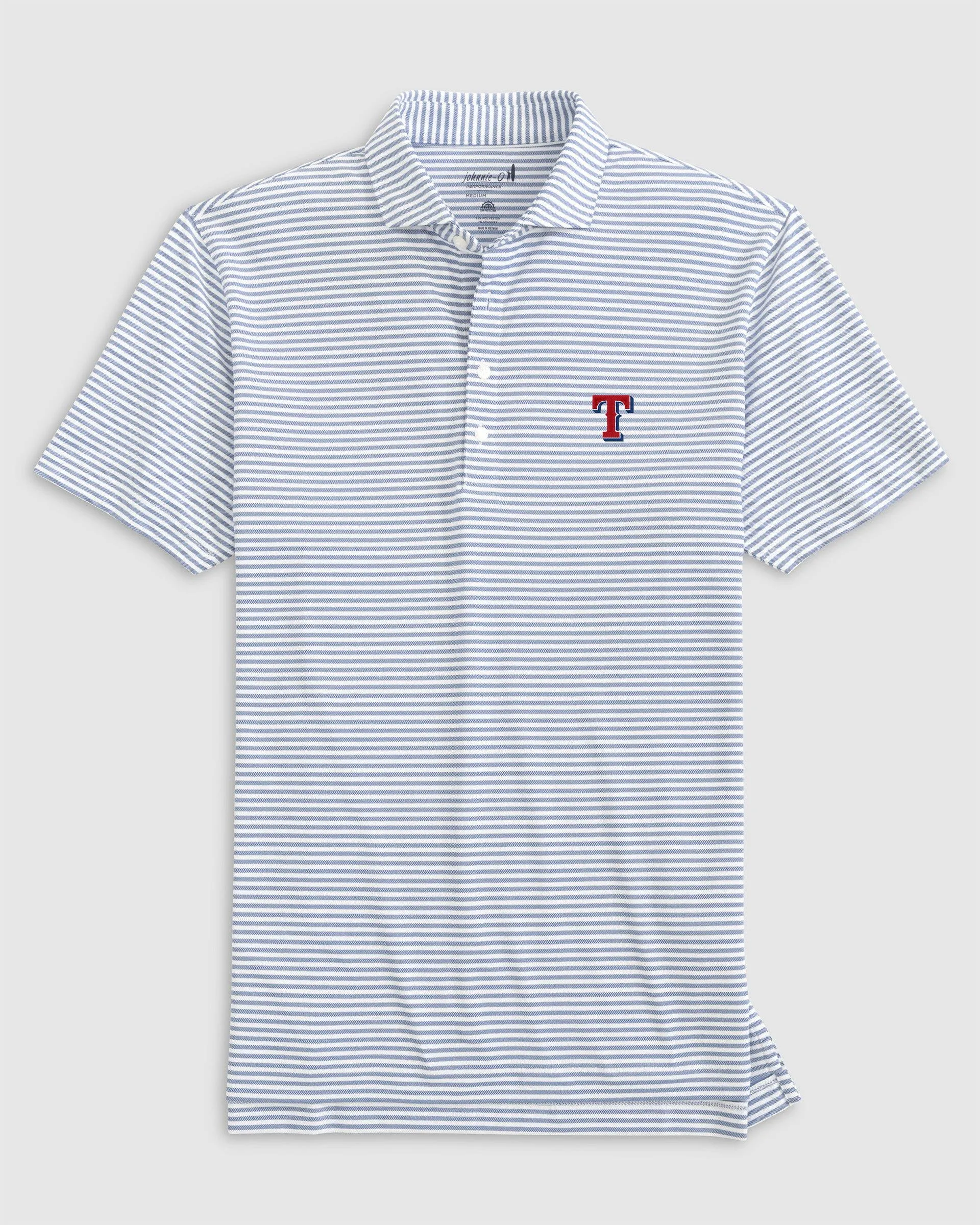 Texas Rangers Stetsons Performance Mesh Polo sold by Johnnie-O product image thumbnail 4