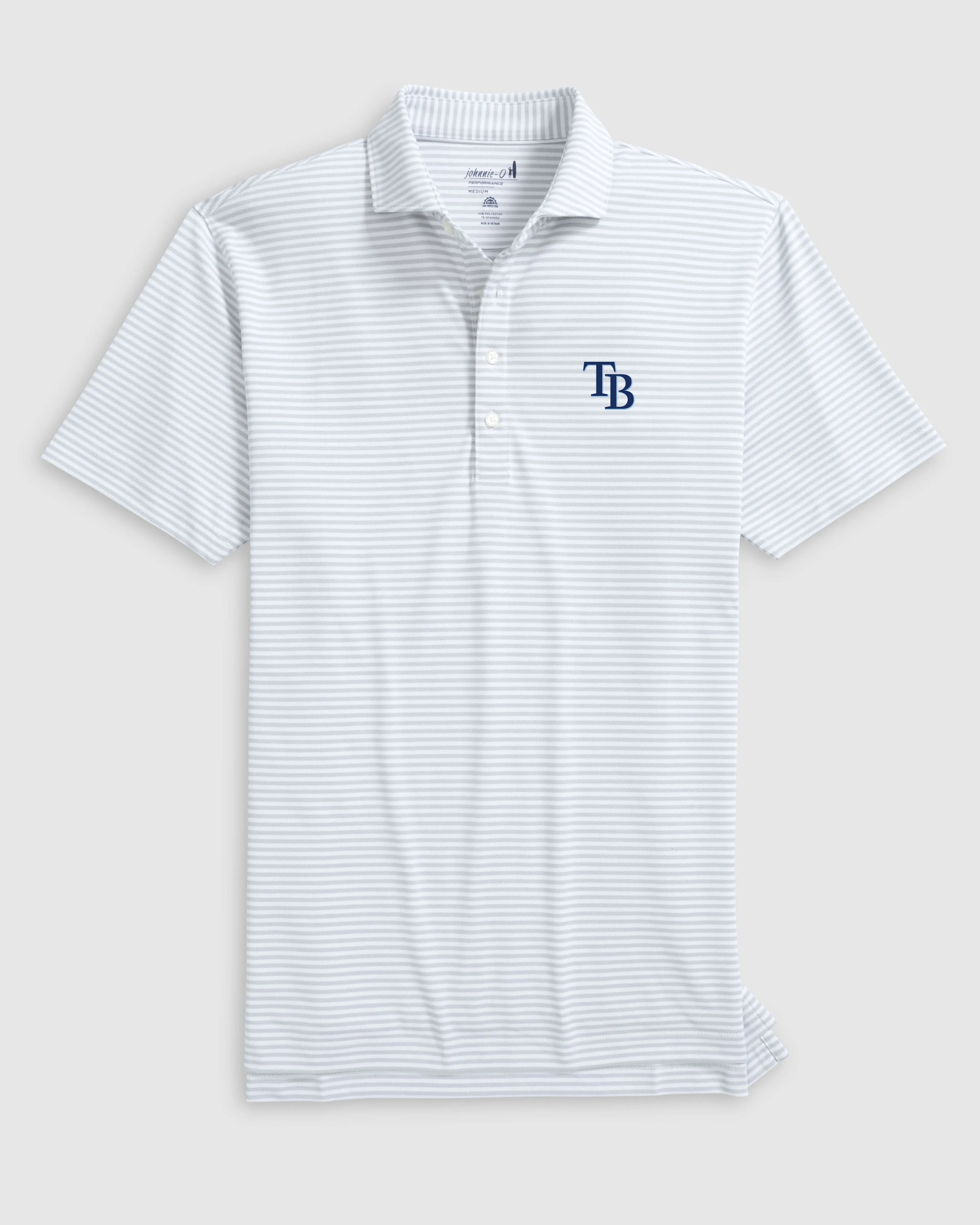 Tampa Bay Rays Stetsons Performance Mesh Polo sold by Johnnie-O product image thumbnail 3