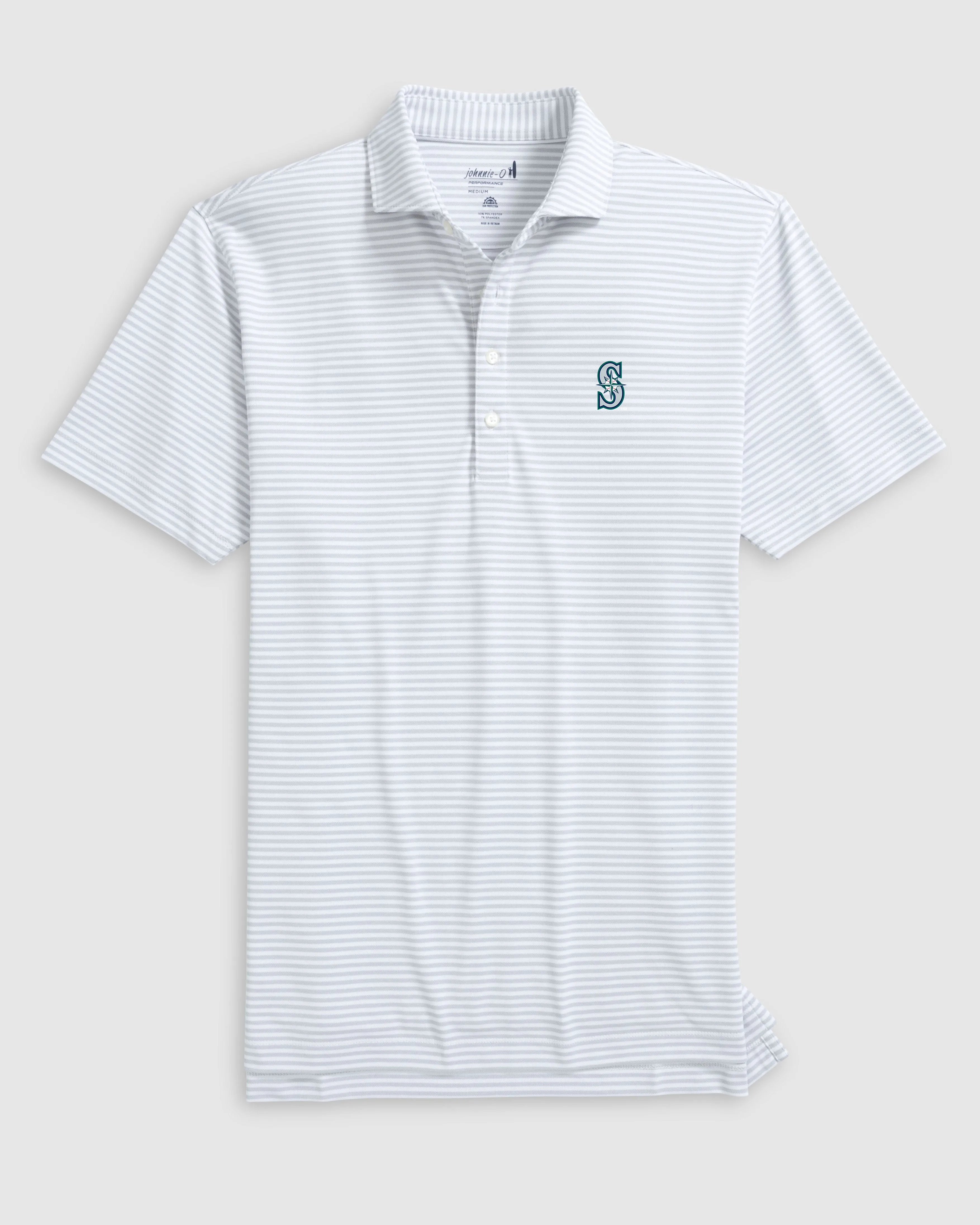 Seattle Mariners Stetsons Performance Mesh Polo sold by Johnnie-O product image thumbnail 3