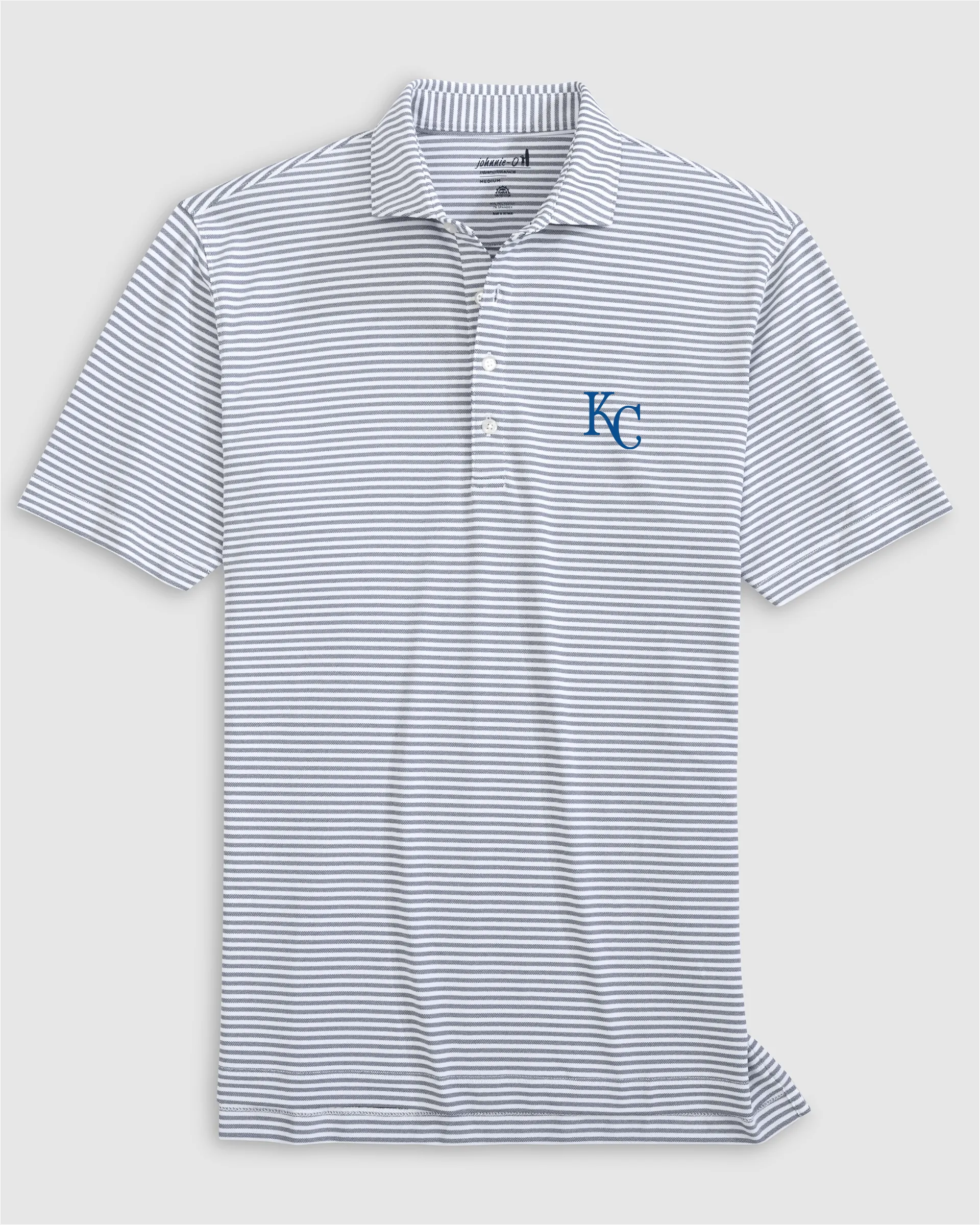 Kansas City Royals Stetsons Performance Mesh Polo sold by Johnnie-O product image thumbnail 2