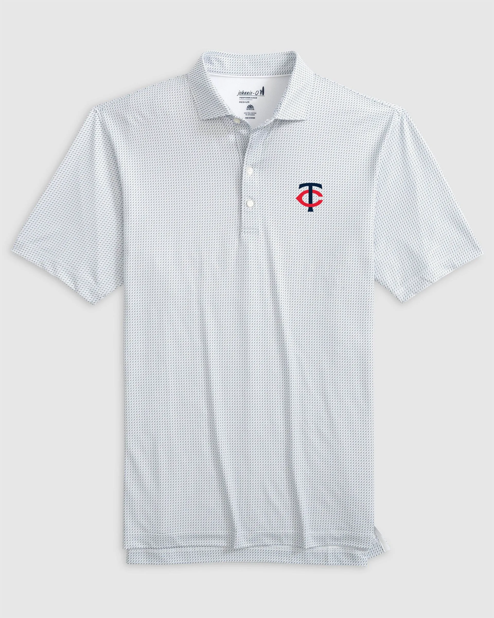 Minnesota Twins Tee Time Performance Jersey Polo sold by Johnnie-O