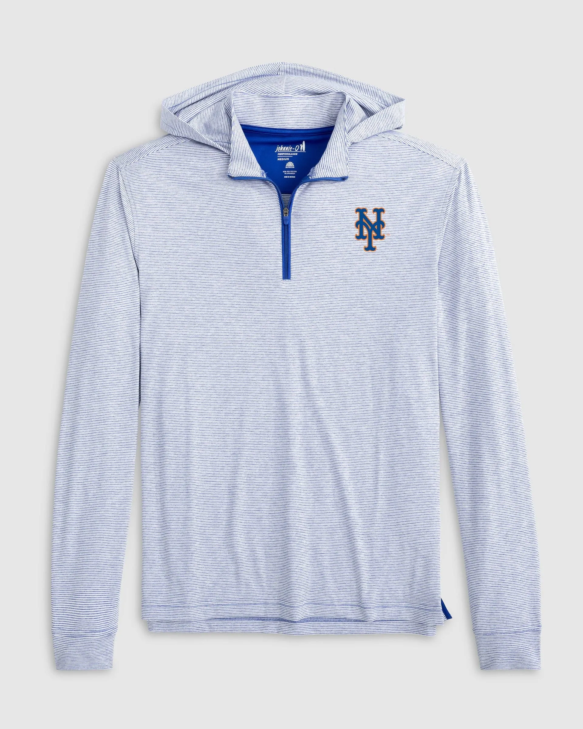 New York Mets Hybrid Performance 1/4 Zip Hoodie sold by Johnnie-O product image thumbnail 2