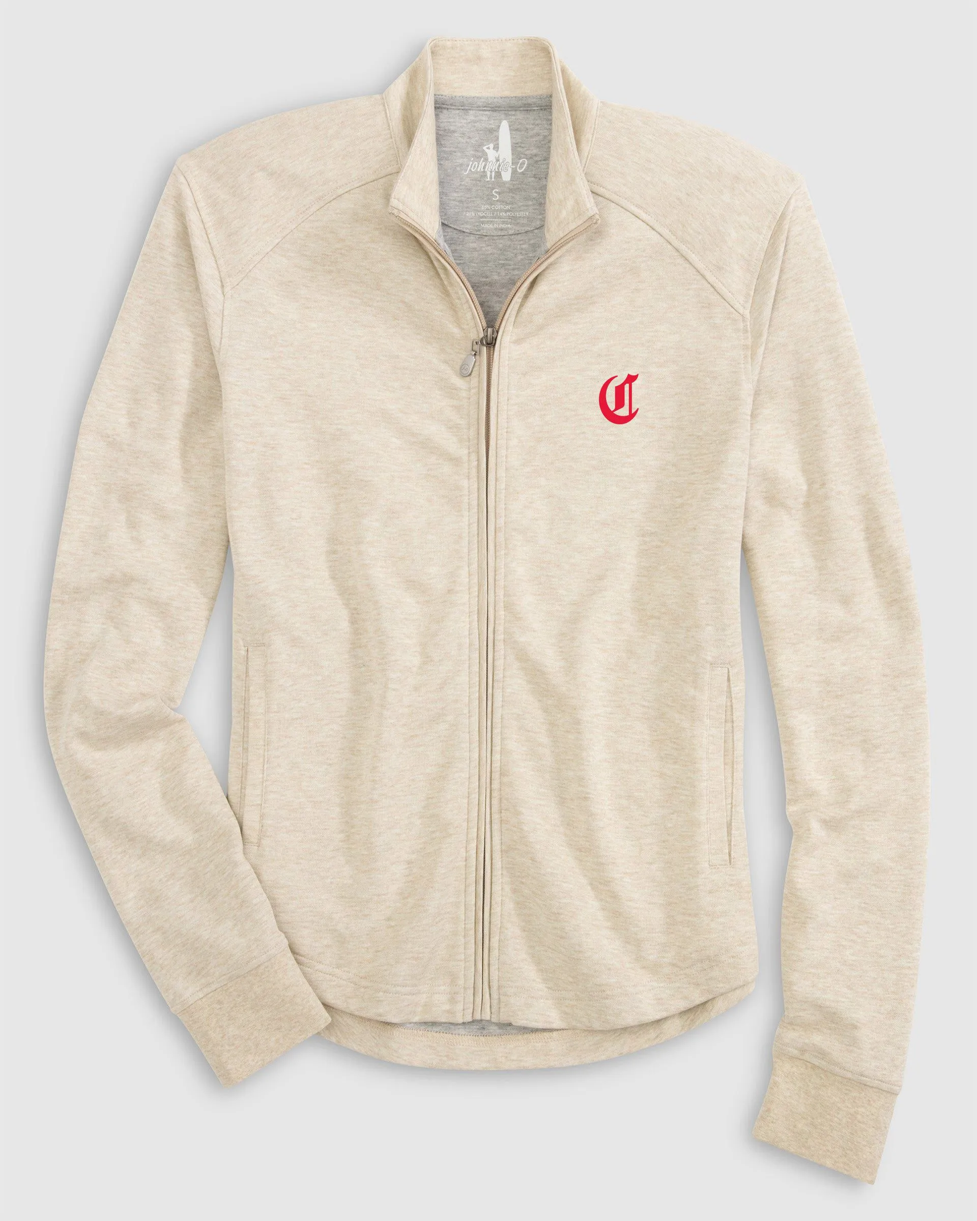 Women's Cincinnati Reds Tomi Full Zip Jacket - Cooperstown Logo sold by Johnnie-O product image thumbnail 3