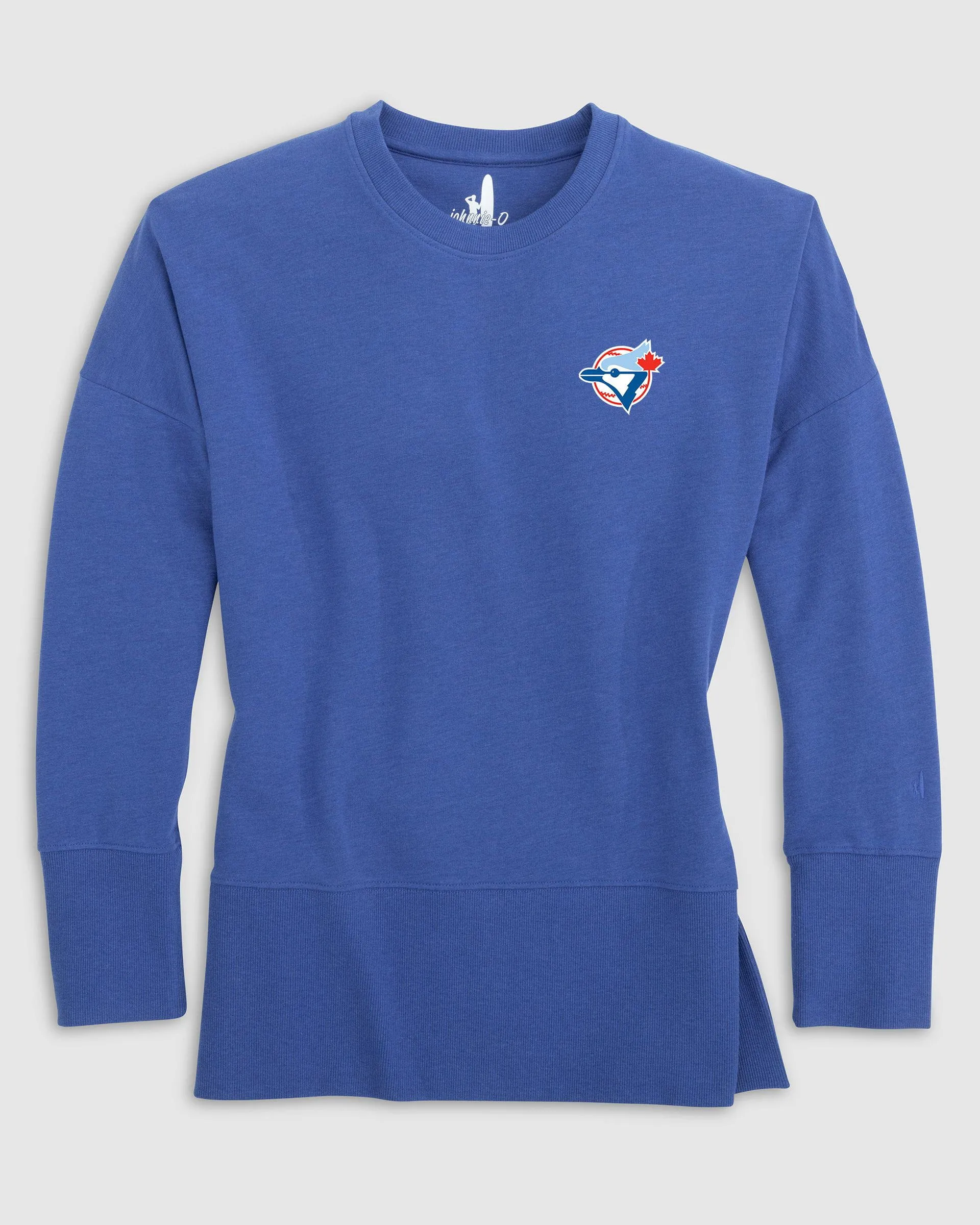 Women's Toronto Blue Jays Brittany Crewneck Sweatshirt - Cooperstown Logo sold by Johnnie-O product image thumbnail 3