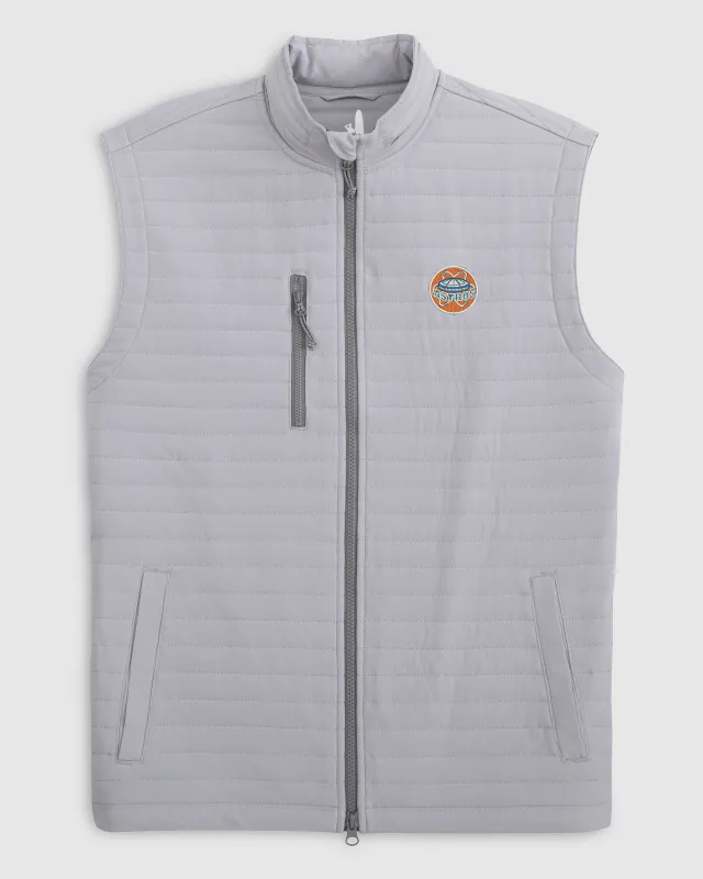 Houston Astros Crosswind Quilted Performance Vest - Cooperstown Logo sold by Johnnie-O