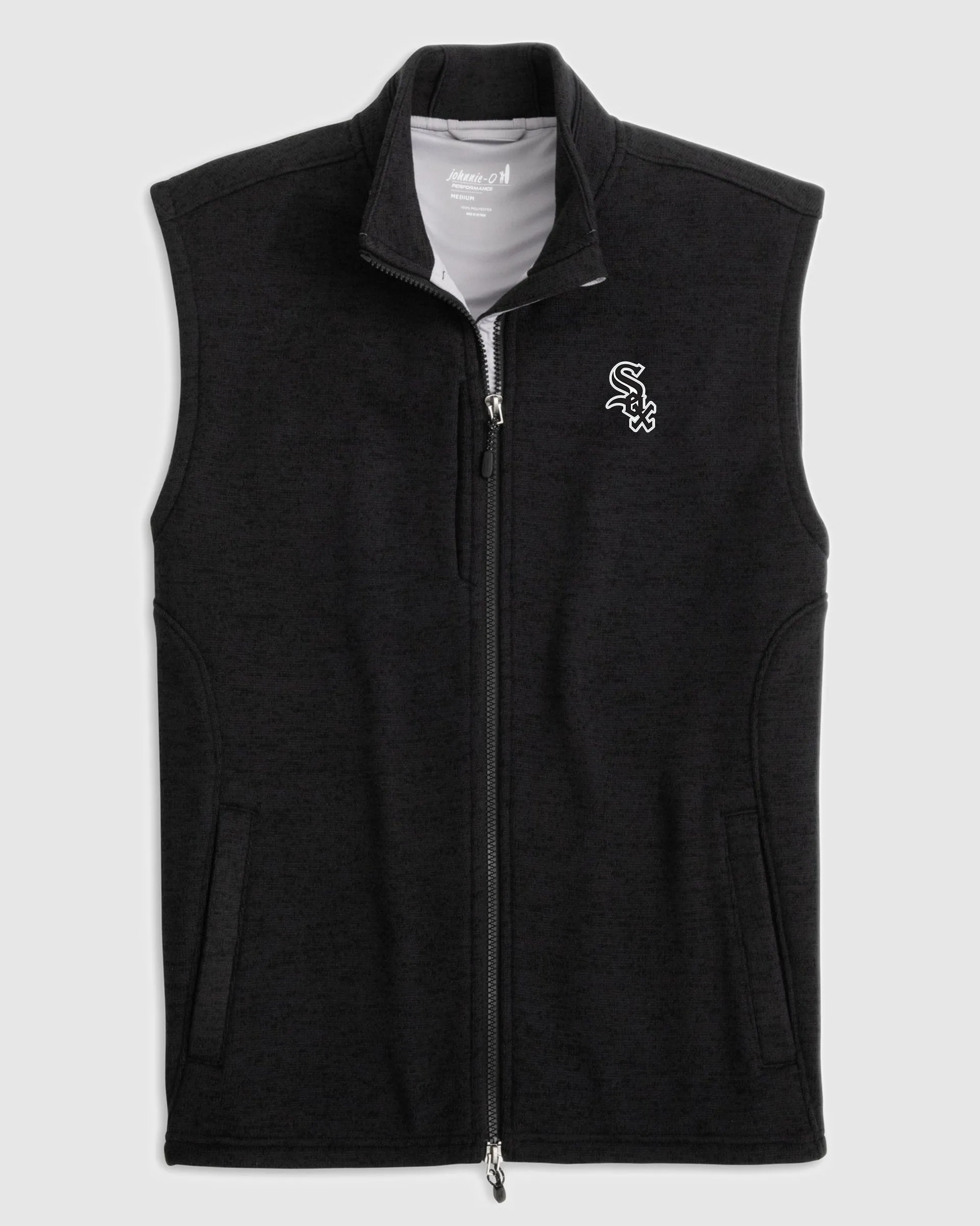 Chicago White Sox Denalis Performance Fleece Vest sold by Johnnie-O
