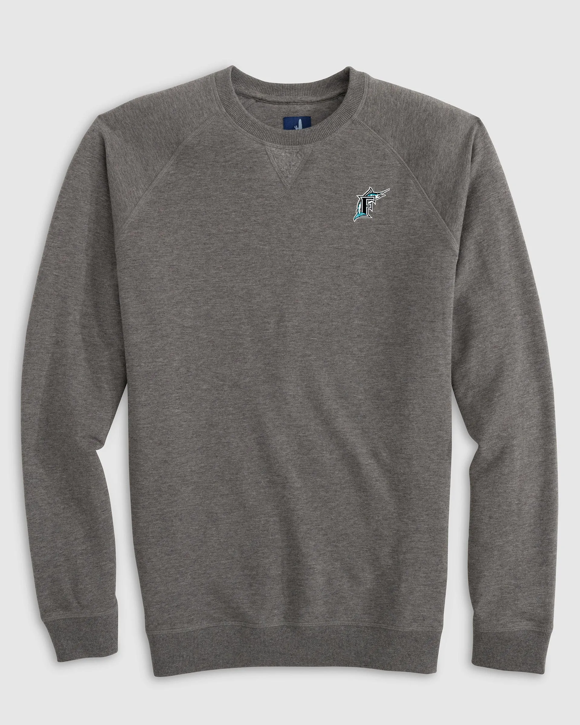 Miami Marlins Freeman Crewneck Sweatshirt - Cooperstown Logo sold by Johnnie-O product image thumbnail 2