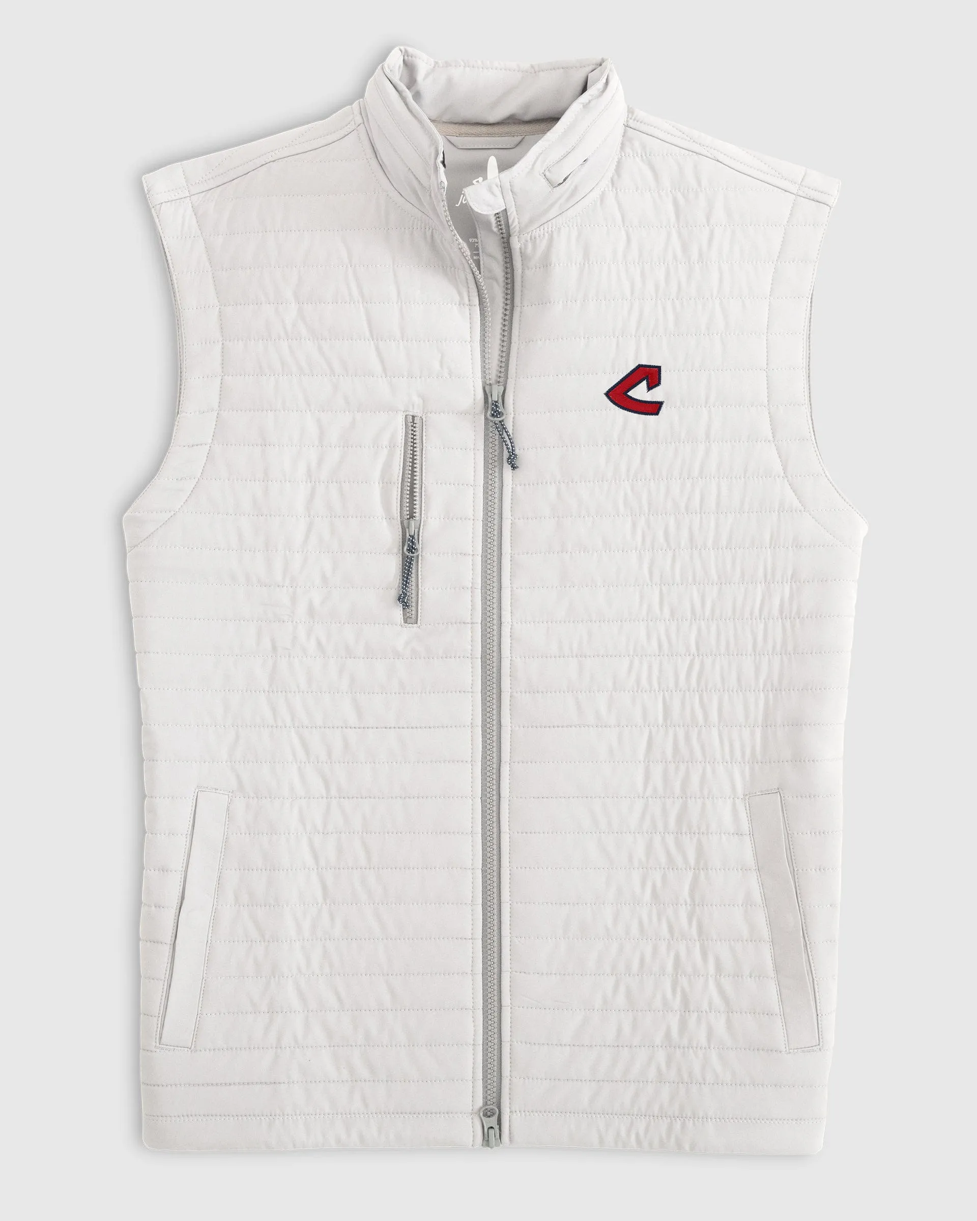 Cleveland Guardians Crosswind Quilted Performance Vest - Cooperstown Logo sold by Johnnie-O product image thumbnail 3