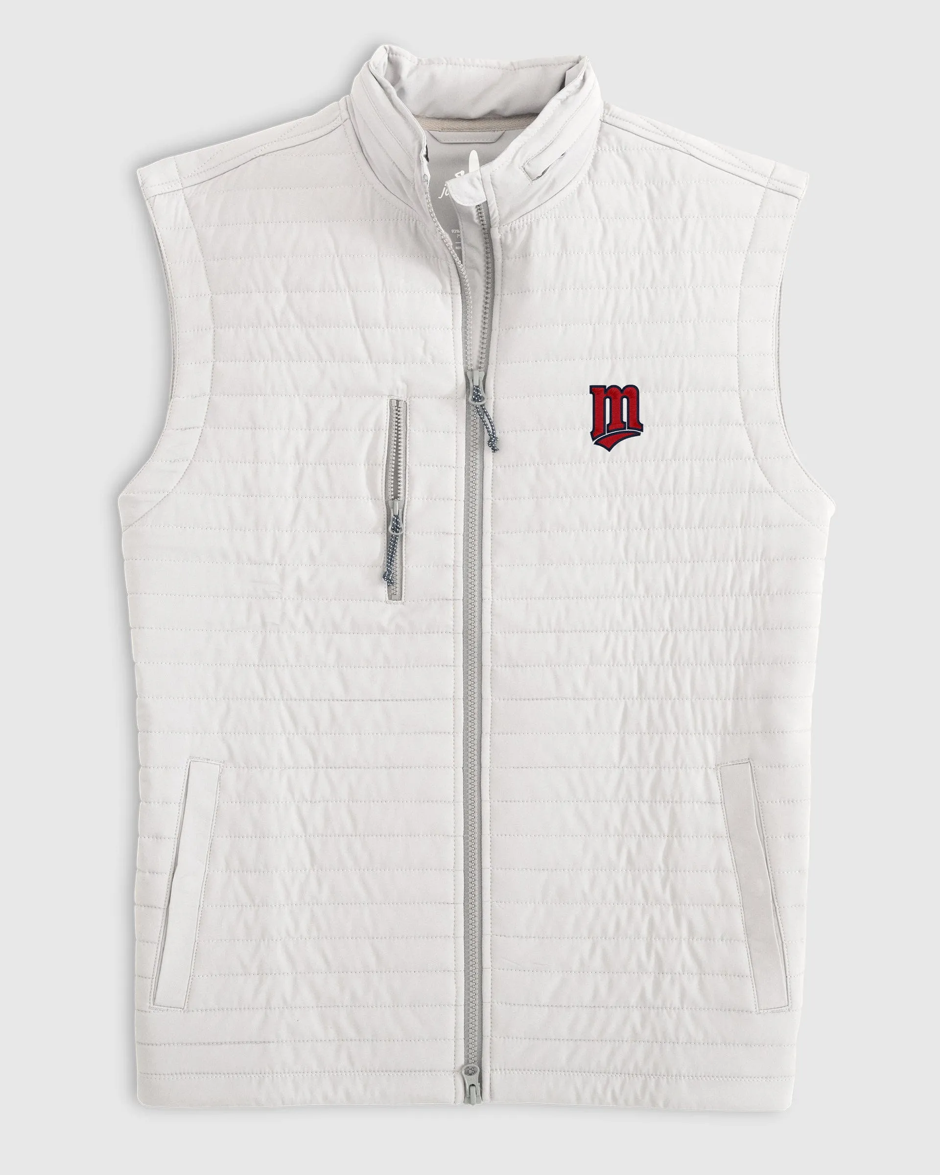 Minnesota Twins Crosswind Quilted Performance Vest - Cooperstown Logo sold by Johnnie-O product image thumbnail 3