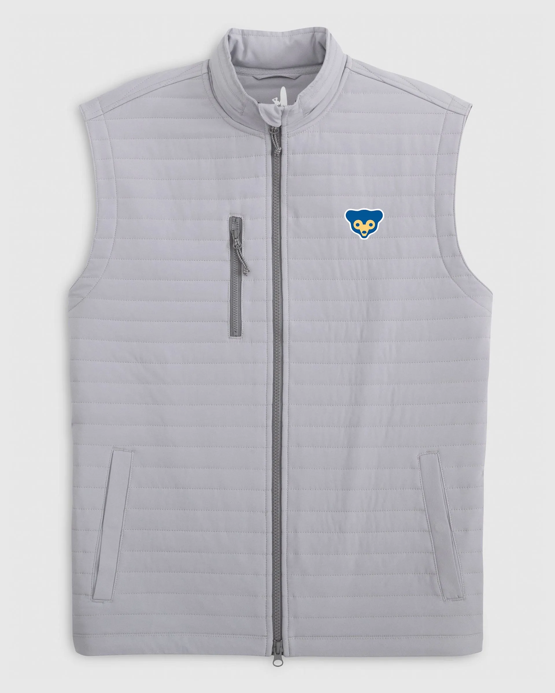 Chicago Cubs Crosswind Quilted Performance Vest - Cooperstown Logo sold by Johnnie-O