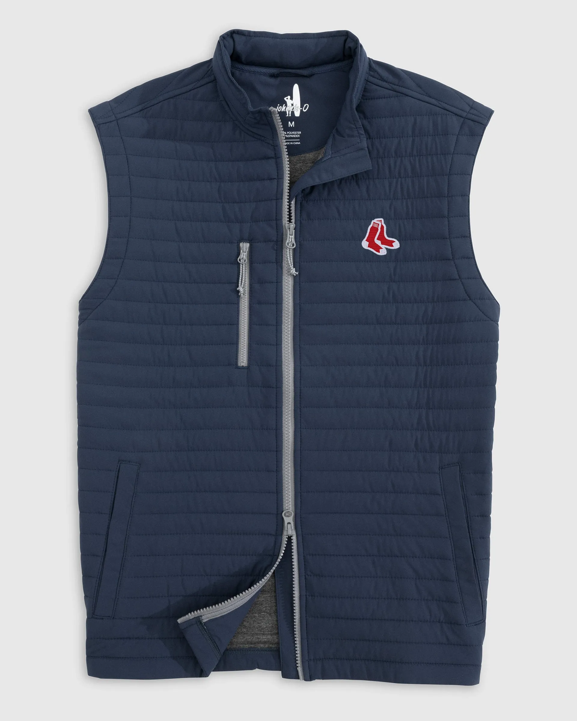 Boston Red Sox Crosswind Quilted Performance Vest - Cooperstown Logo sold by Johnnie-O product image thumbnail 2