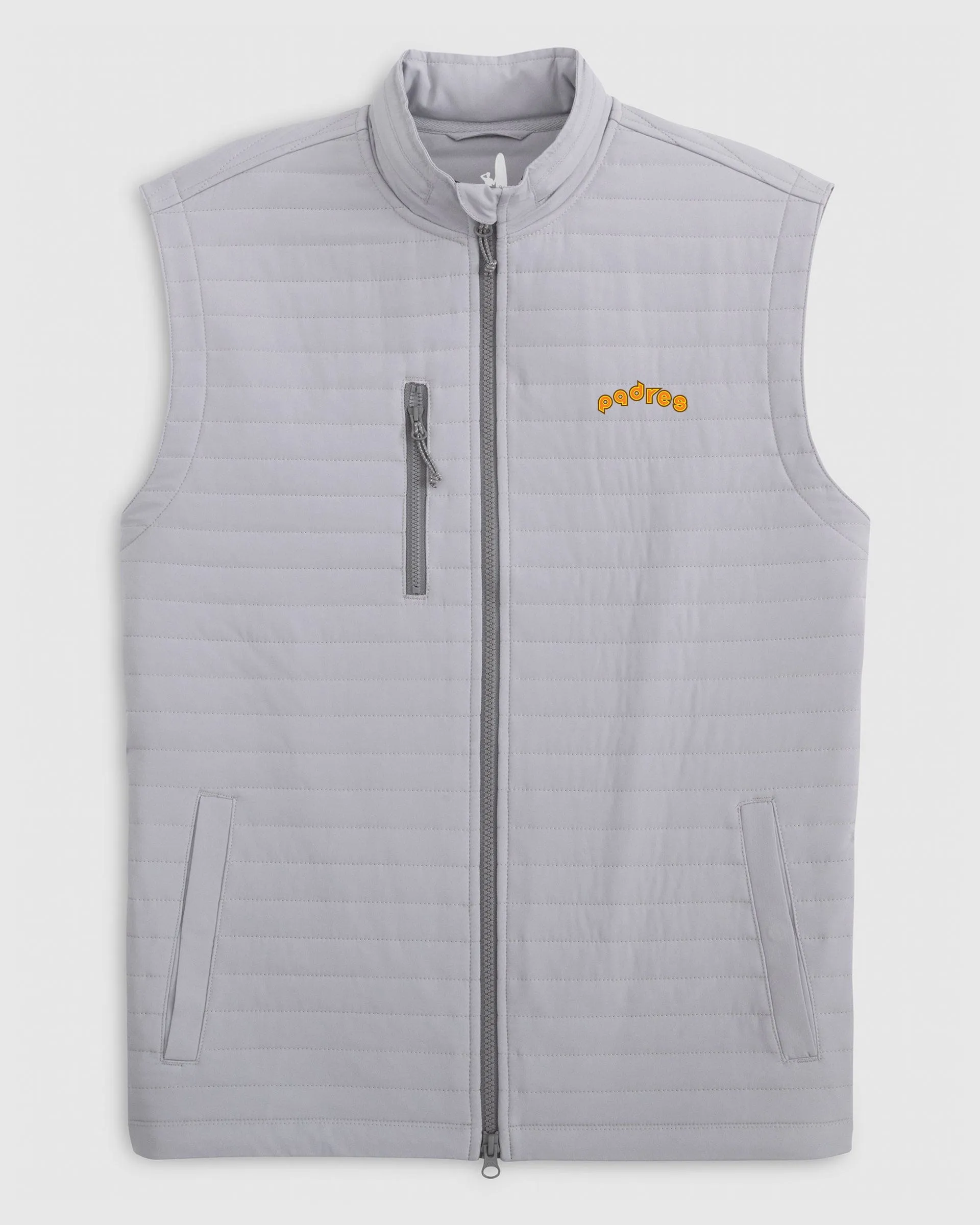 San Diego Padres Crosswind Quilted Performance Vest - Cooperstown Logo sold by Johnnie-O product image thumbnail 2