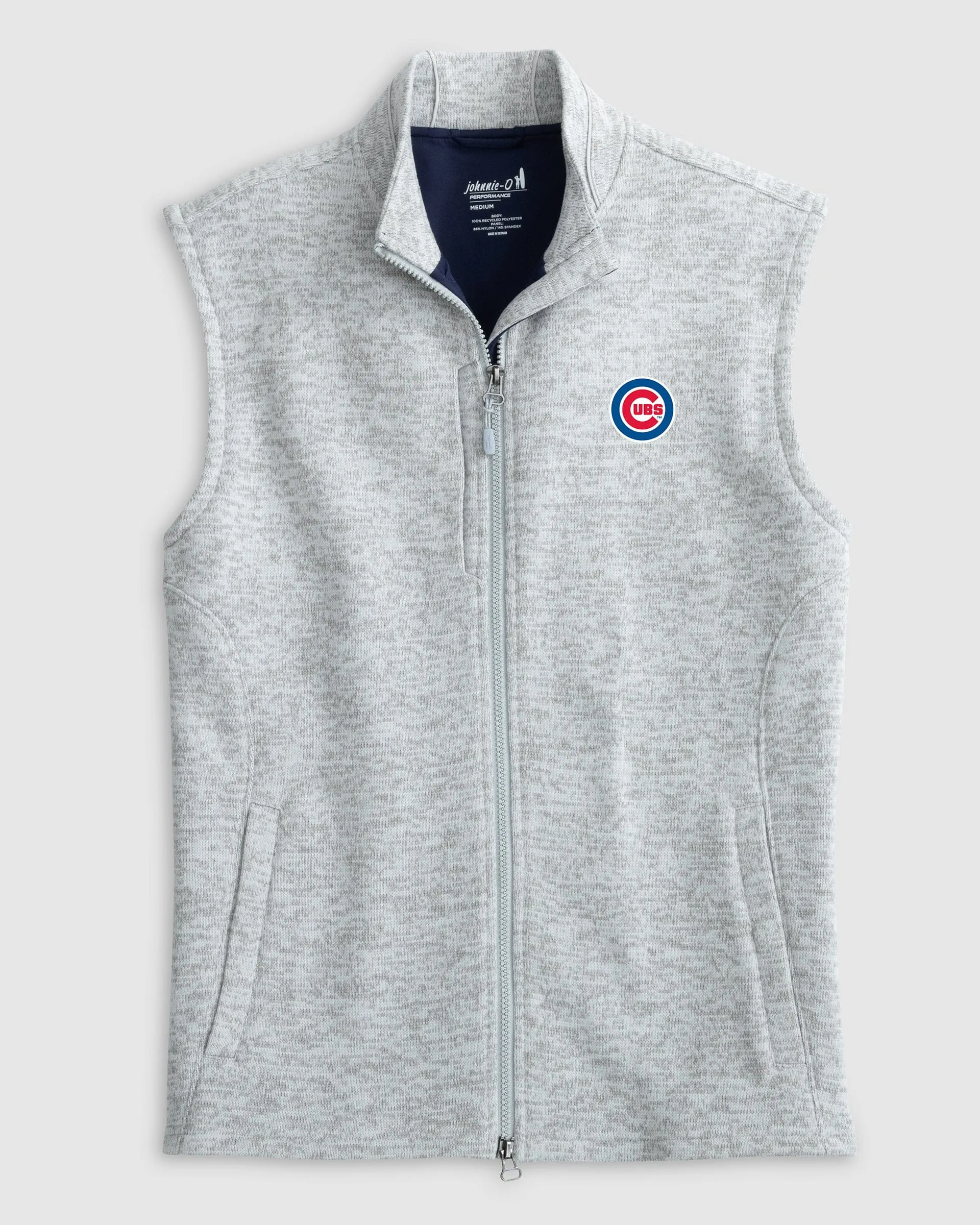 Chicago Cubs Denalis Performance Fleece Vest sold by Johnnie-O product image thumbnail 2