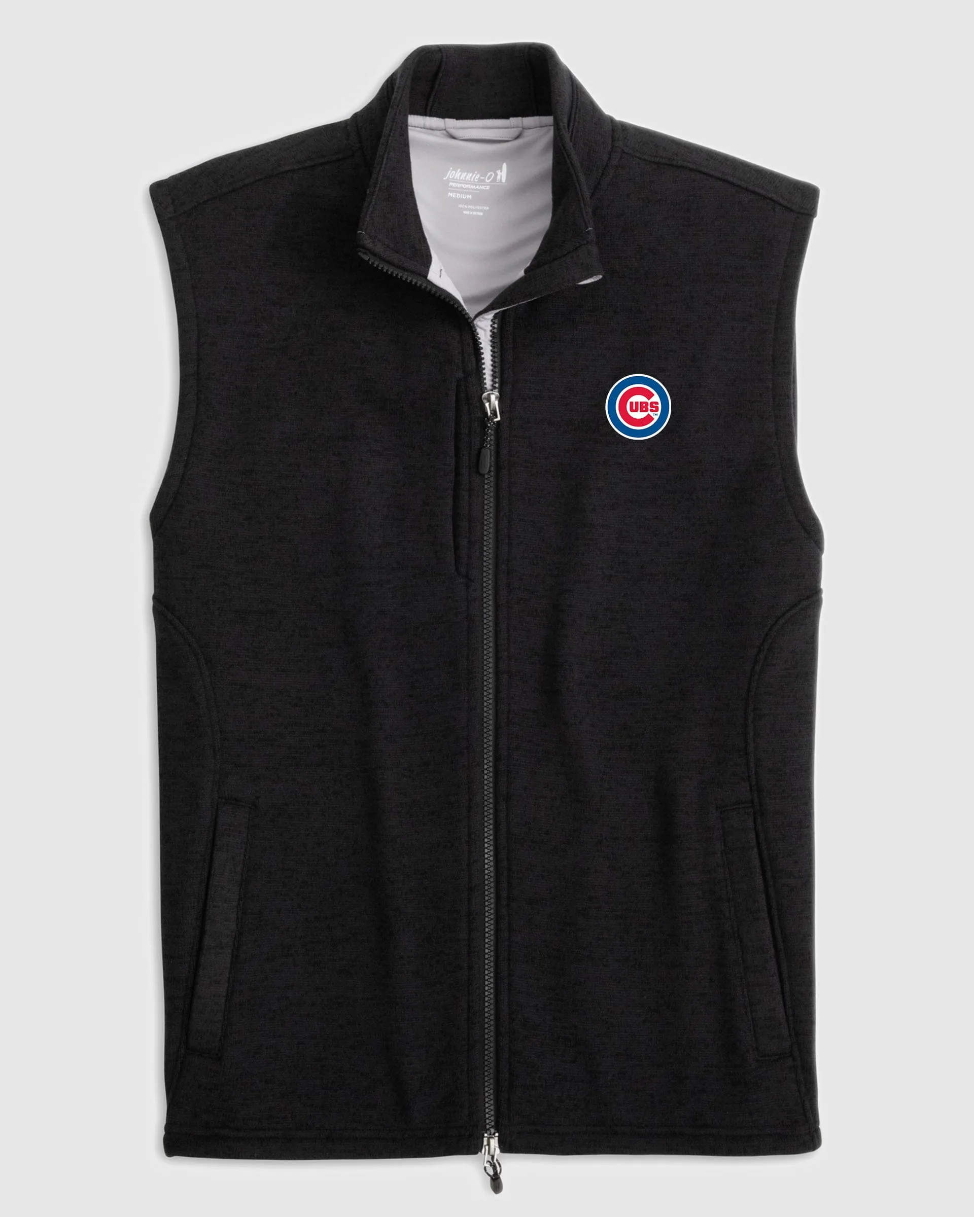 Chicago Cubs Denalis Performance Fleece Vest sold by Johnnie-O