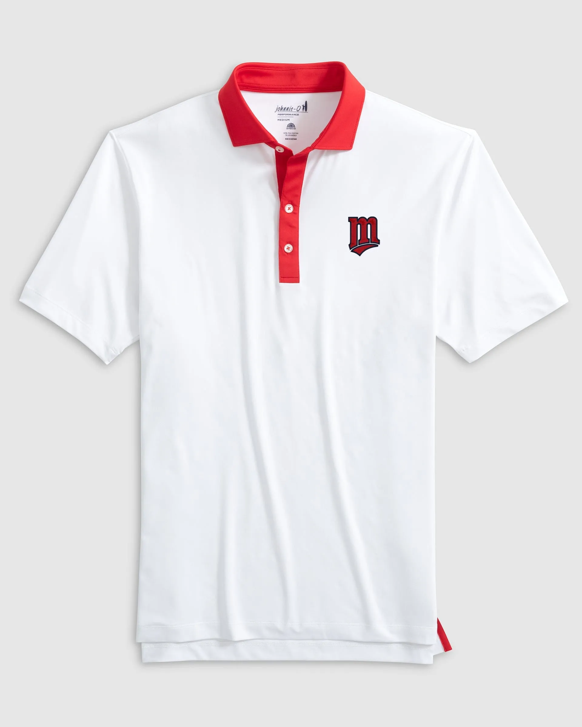 Minnesota Twins Ramos Performance Jersey Polo - Cooperstown Logo sold by Johnnie-O product image thumbnail 2