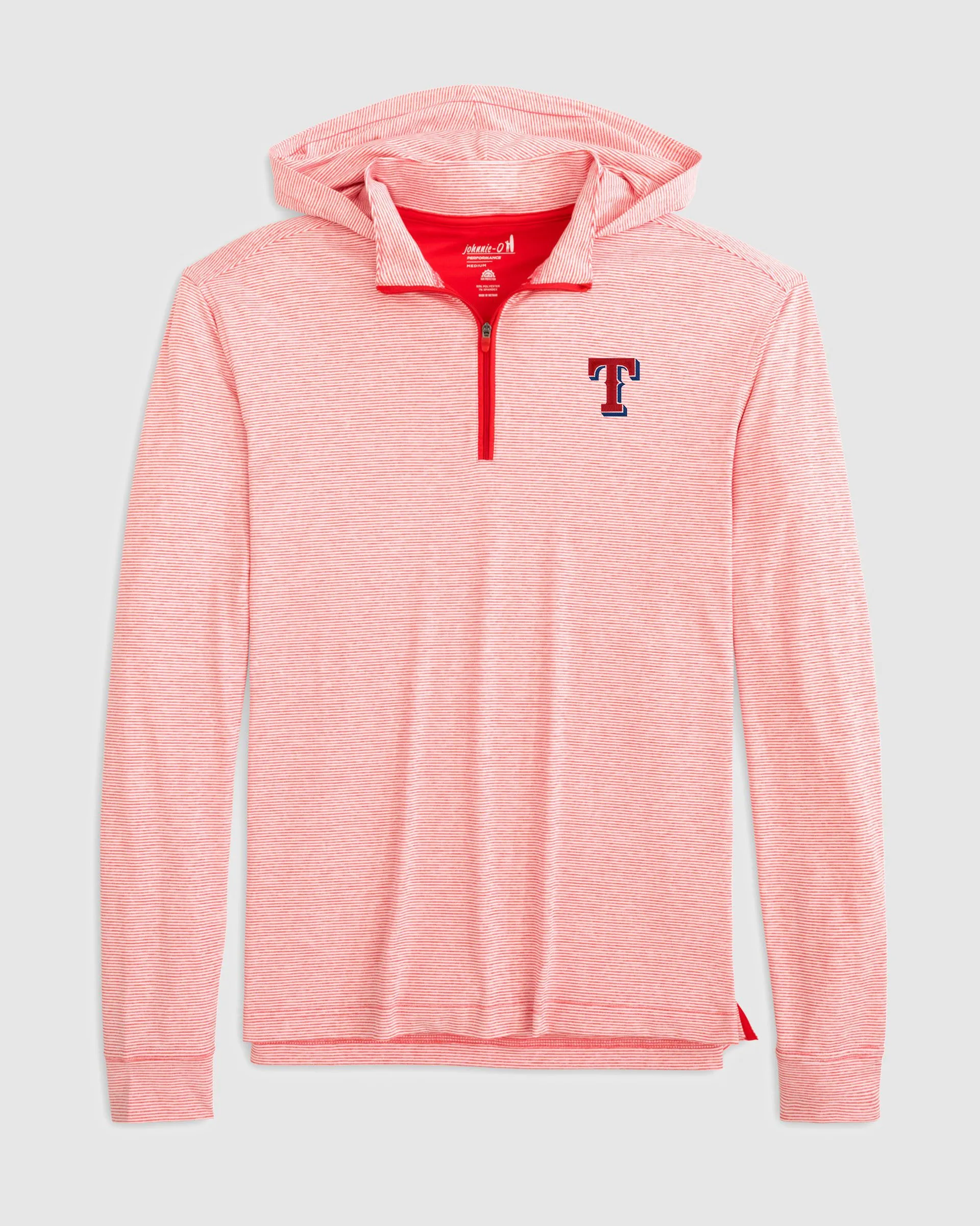 Texas Rangers Hybrid Performance 1/4 Zip Hoodie sold by Johnnie-O product image thumbnail 2