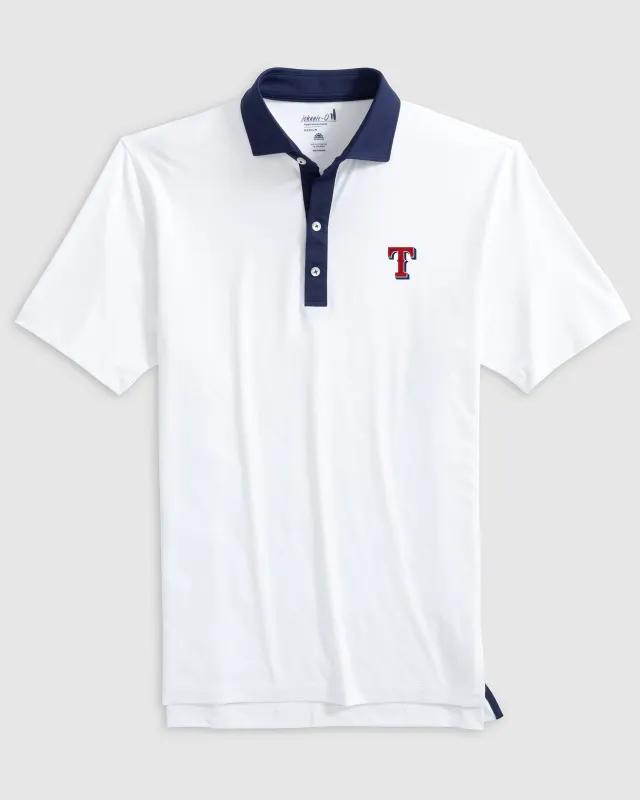 Texas Rangers Ramos Performance Jersey Polo sold by Johnnie-O