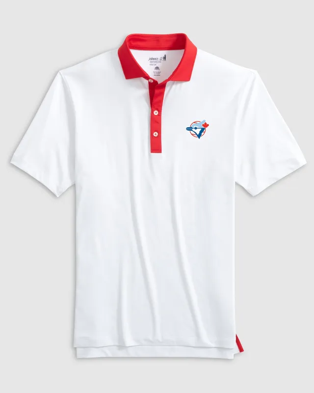 Toronto Blue Jays Ramos Performance Jersey Polo - Cooperstown Logo sold by Johnnie-O
