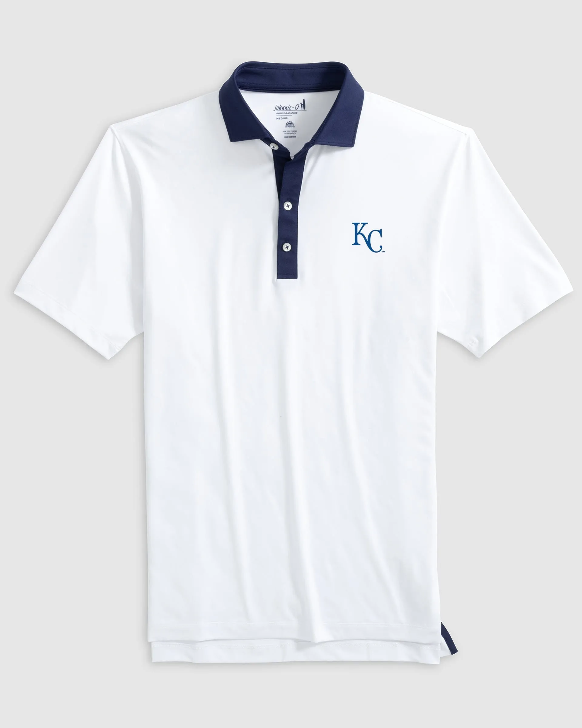 Kansas City Royals Ramos Performance Jersey Polo sold by Johnnie-O