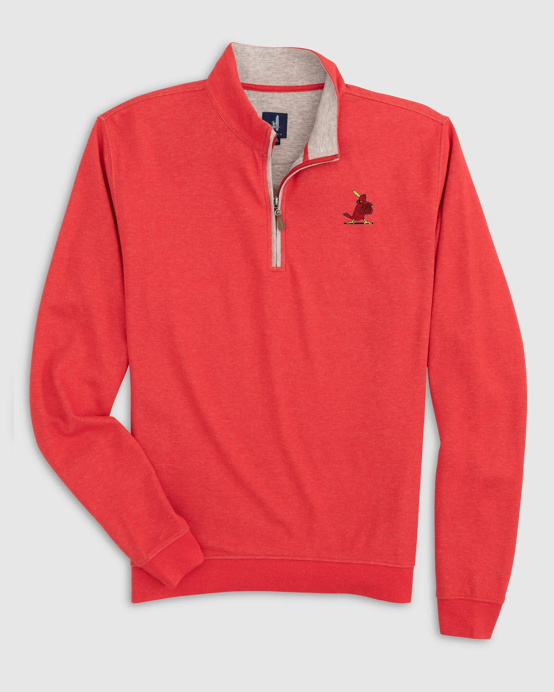 St. Louis Cardinals Sully 1/4 Zip - Cooperstown Logo sold by Johnnie-O product image thumbnail 3