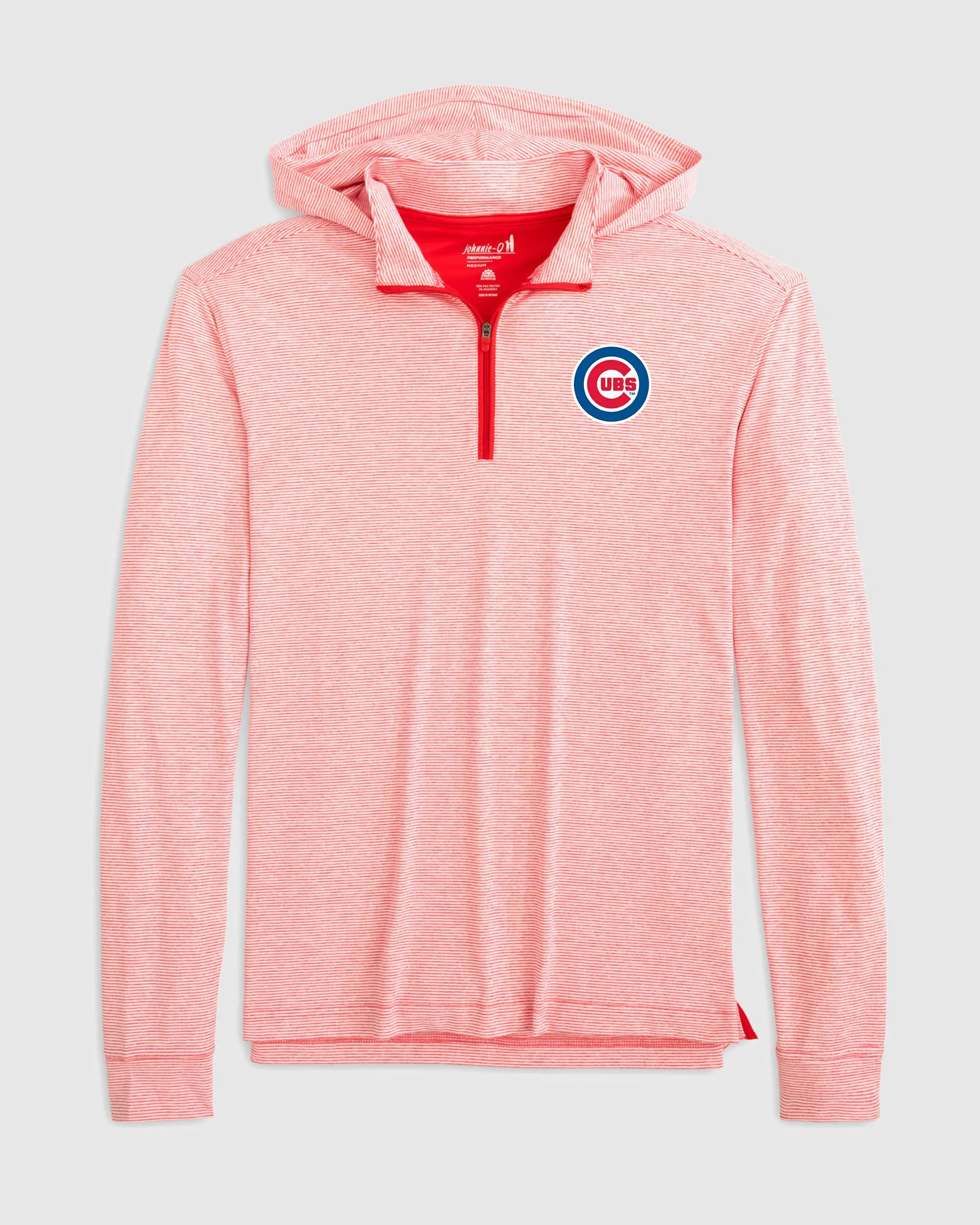 Chicago Cubs Hybrid Performance 1/4 Zip Hoodie sold by Johnnie-O product image thumbnail 3
