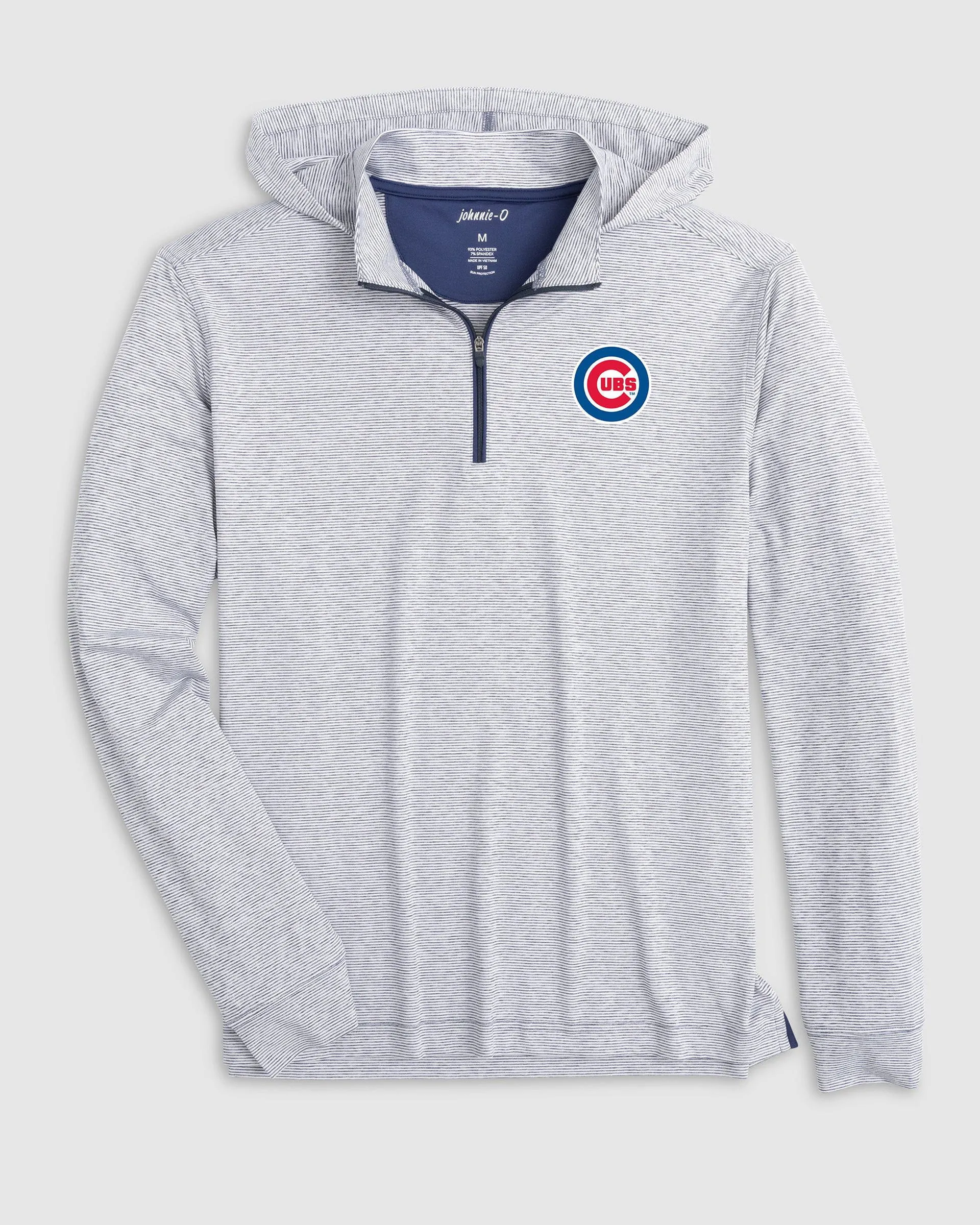 Chicago Cubs Hybrid Performance 1/4 Zip Hoodie sold by Johnnie-O product image thumbnail 2