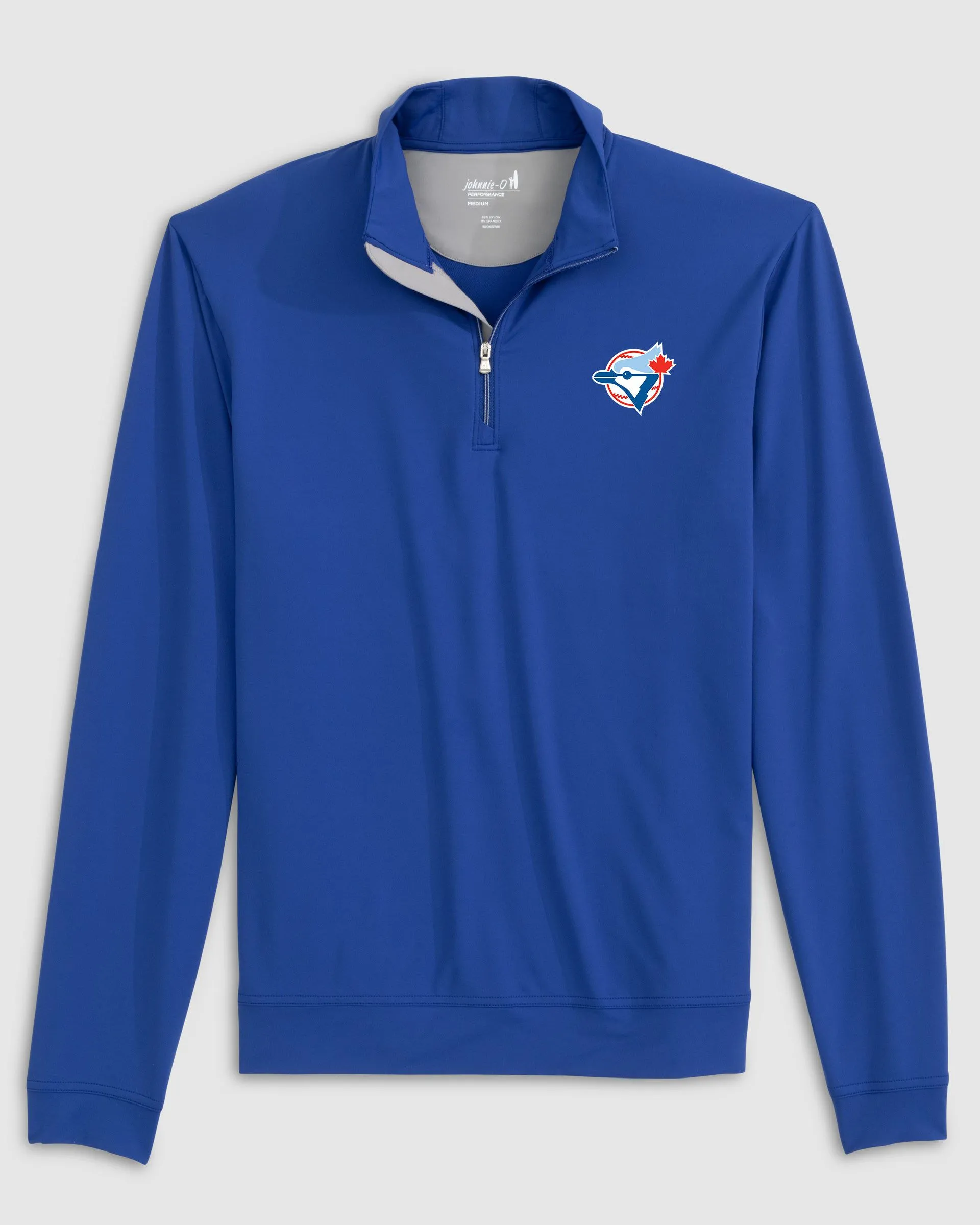 Toronto Blue Jays Motion Performance 1/4 Zip - Cooperstown Logo sold by Johnnie-O product image thumbnail 2