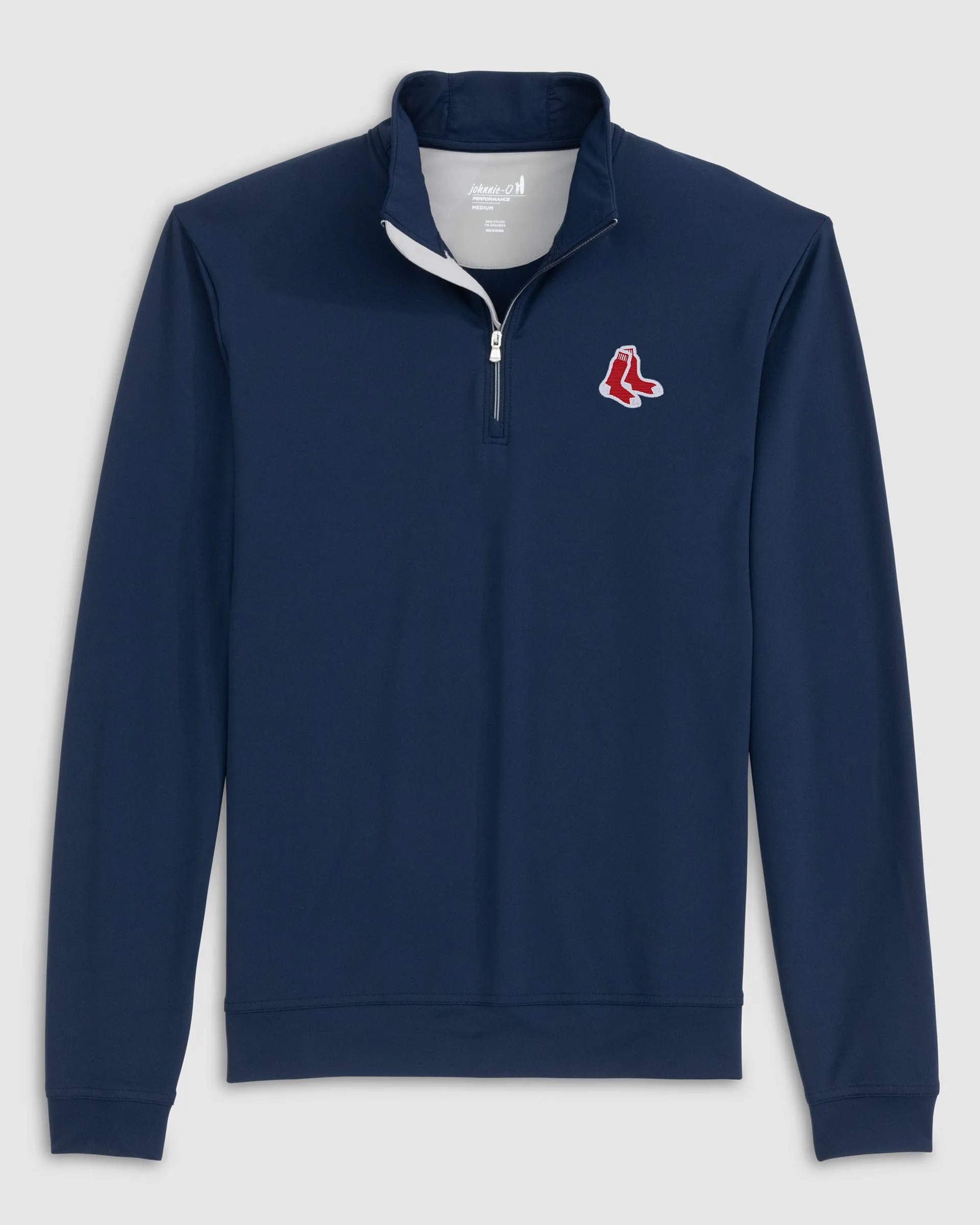 Boston Red Sox Motion Performance 1/4 Zip - Cooperstown Logo sold by Johnnie-O