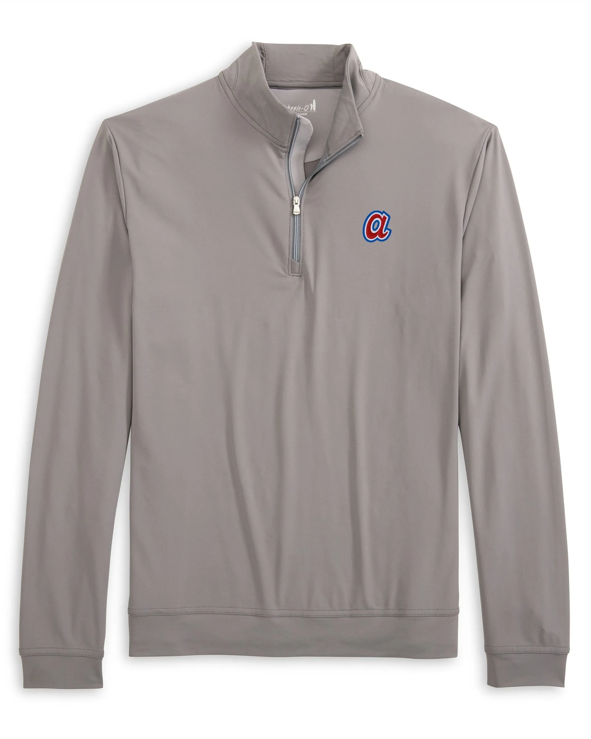 Atlanta Braves Motion Performance 1/4 Zip - Cooperstown Logo sold by Johnnie-O product image thumbnail 4