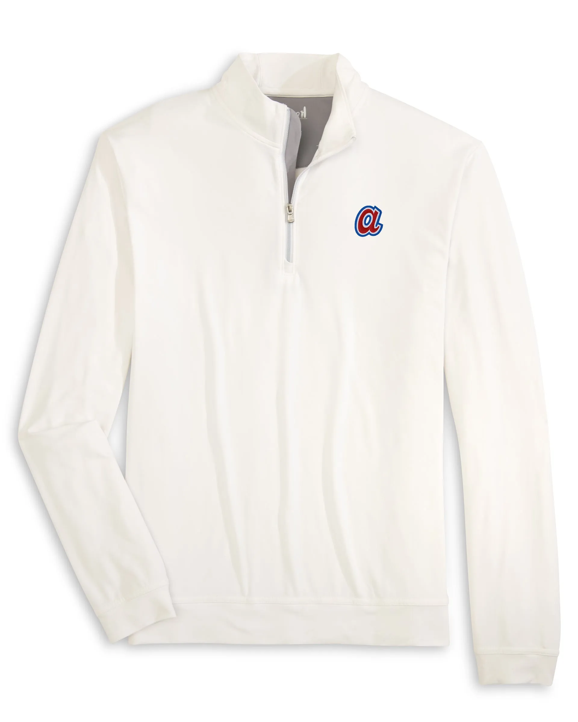 Atlanta Braves Motion Performance 1/4 Zip - Cooperstown Logo sold by Johnnie-O product image thumbnail 5