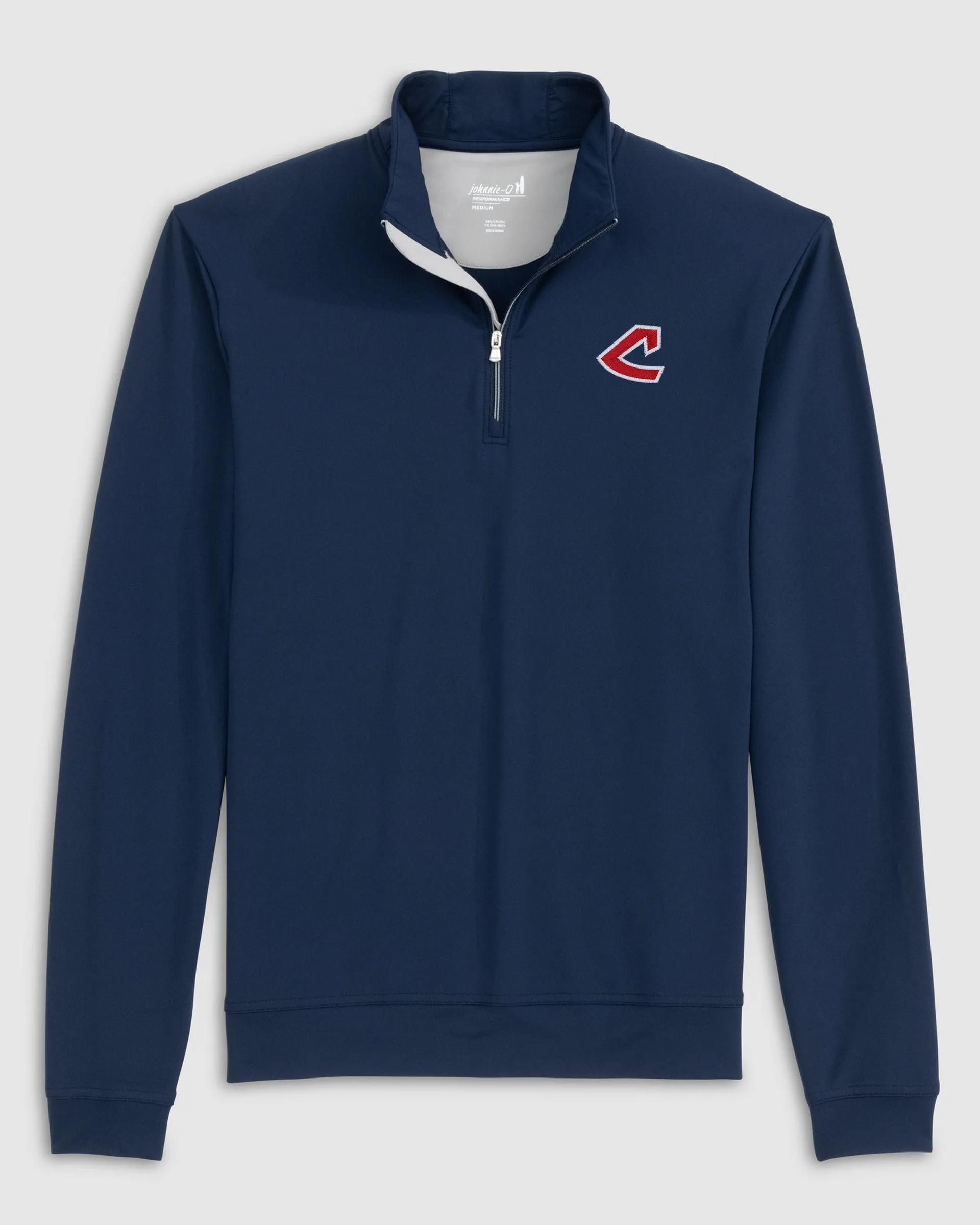 Cleveland Guardians Motion Performance 1/4 Zip - Cooperstown Logo sold by Johnnie-O