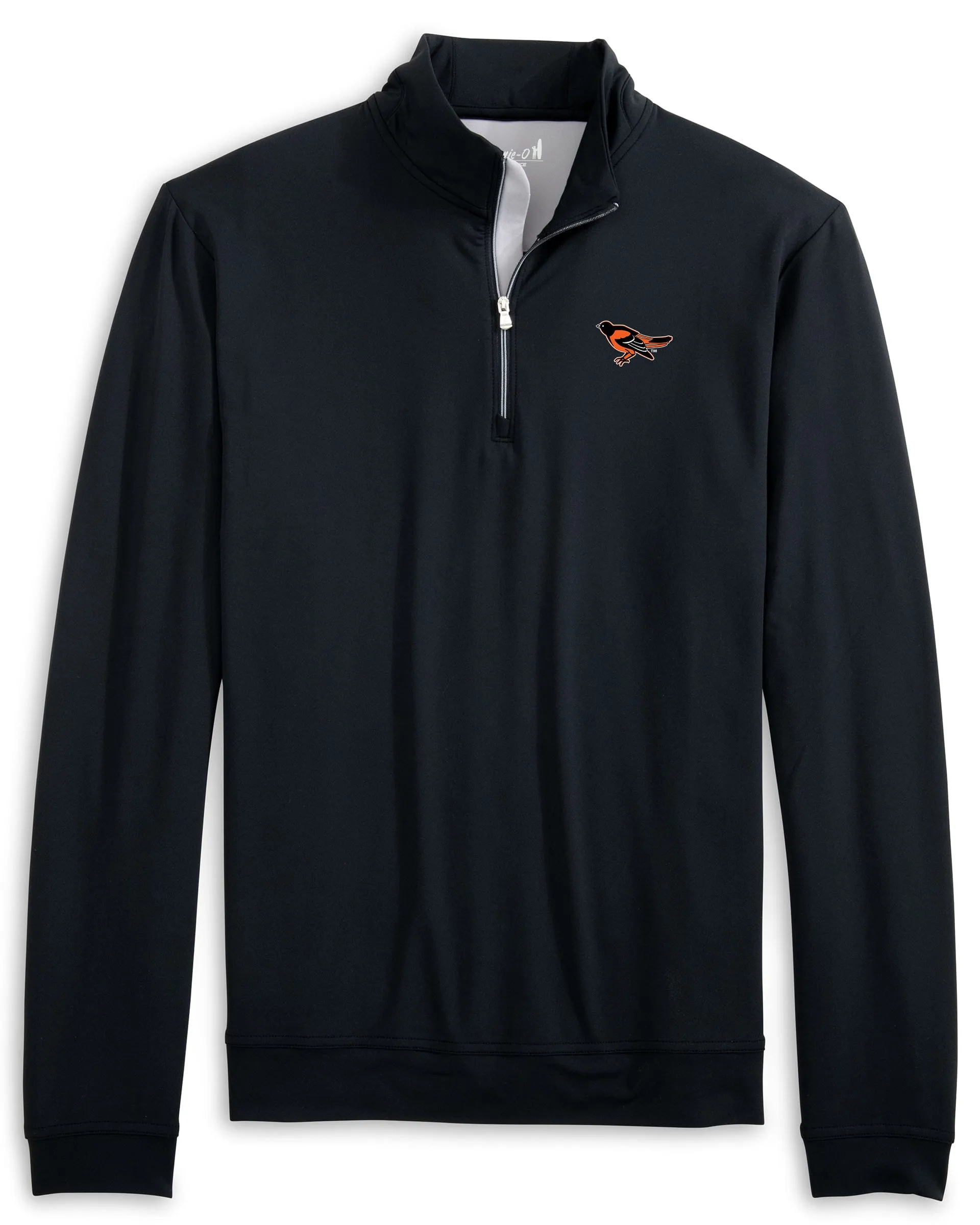 Baltimore Orioles Motion Performance 1/4 Zip - Cooperstown Logo sold by Johnnie-O