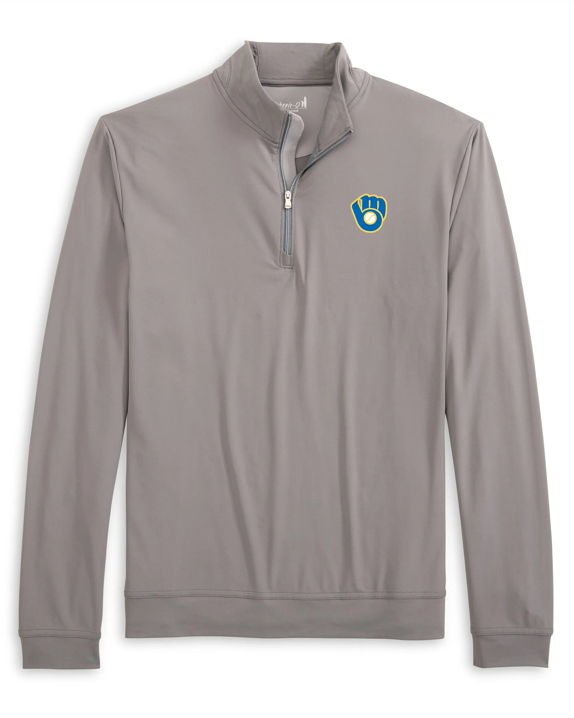 Milwaukee Brewers Motion Performance 1/4 Zip - Cooperstown Logo sold by Johnnie-O product image thumbnail 2