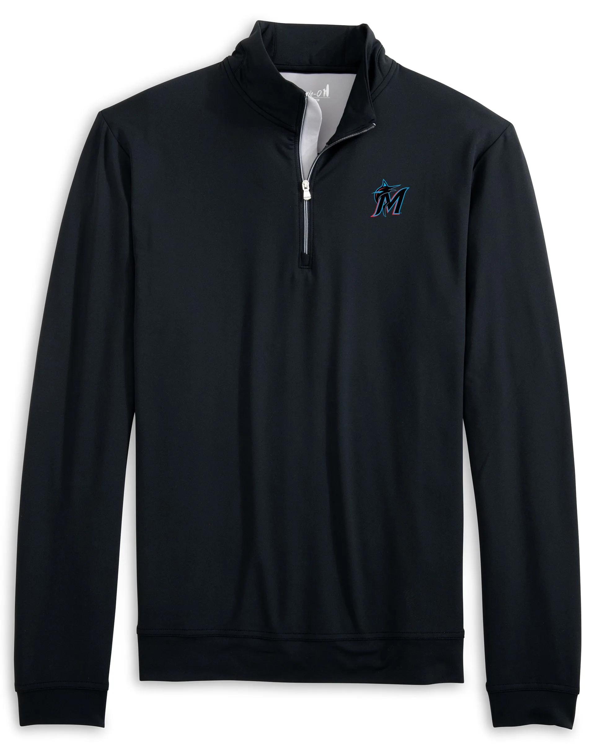Miami Marlins Motion Performance 1/4 Zip sold by Johnnie-O