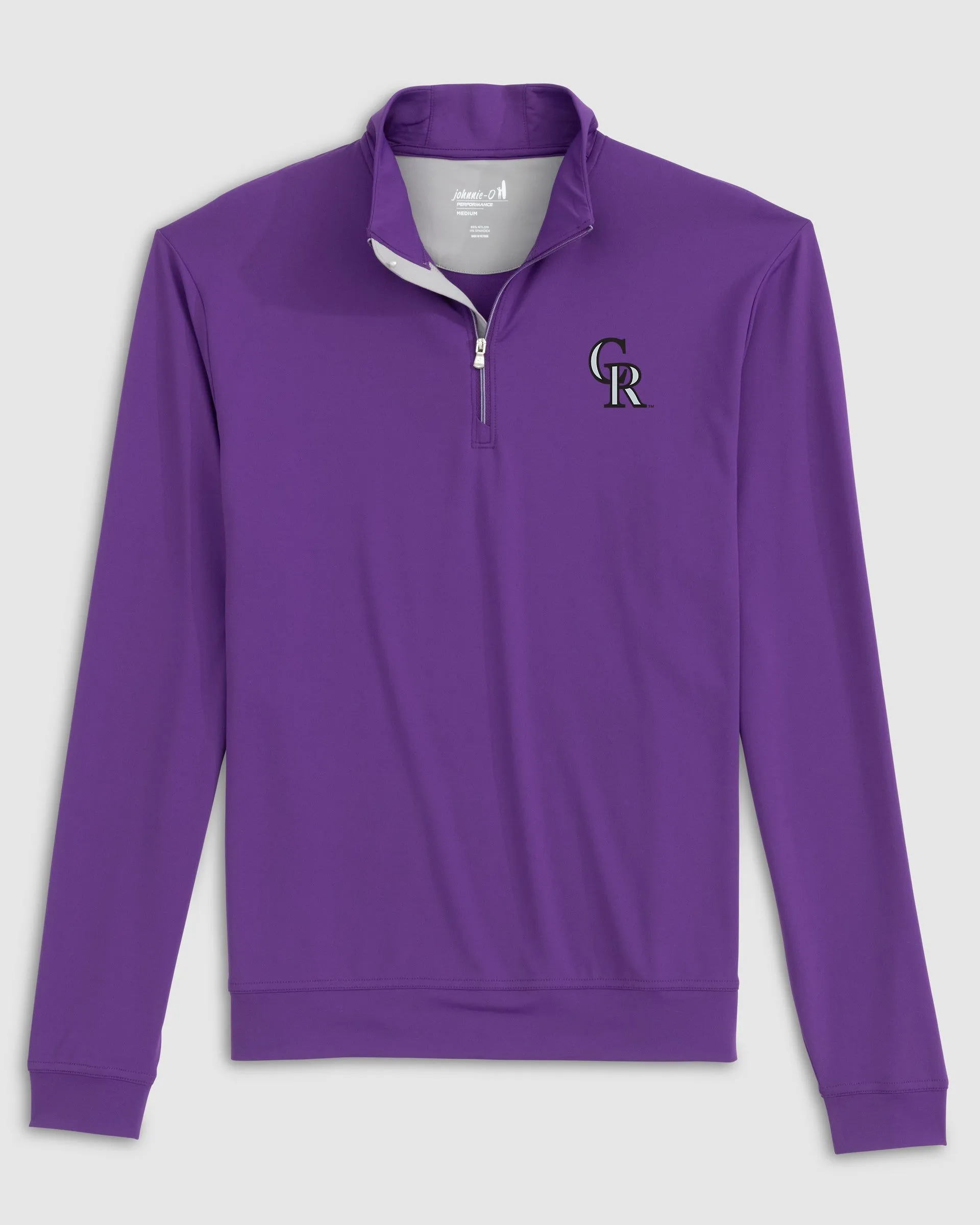 Colorado Rockies Motion Performance 1/4 Zip sold by Johnnie-O