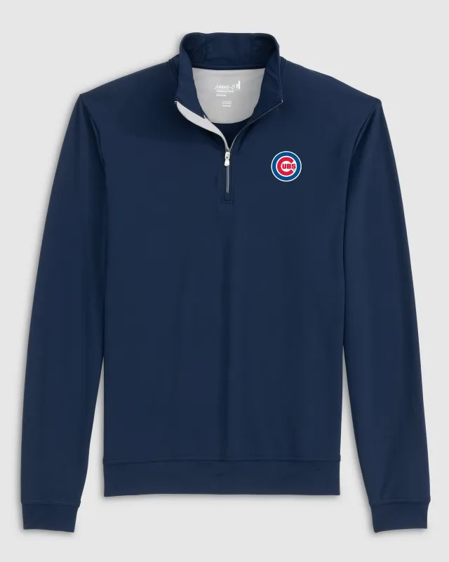 Chicago Cubs Motion Performance 1/4 Zip sold by Johnnie-O