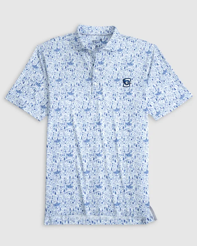 Creighton Hoop There It Is Performance Jersey Polo sold by Johnnie-O