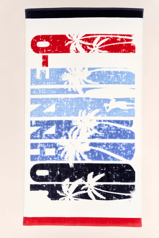 US of A Towel sold by Johnnie-O