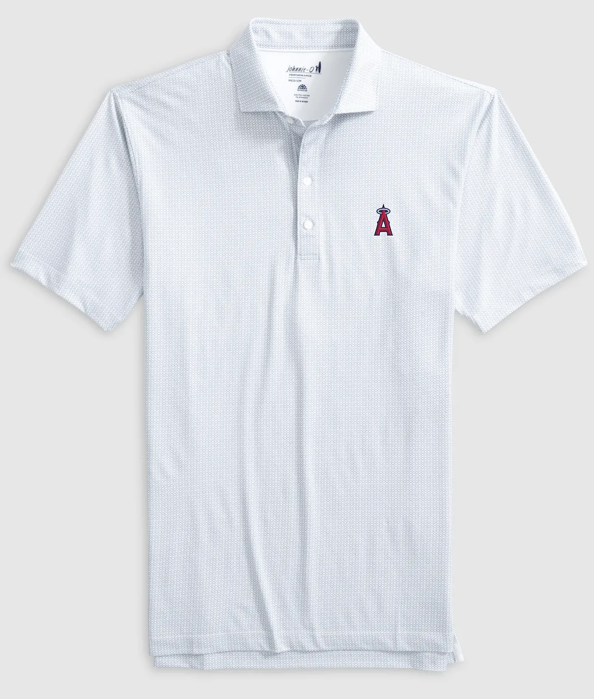 Los Angeles Angels Slade Performance Jersey Printed Polo sold by Johnnie-O