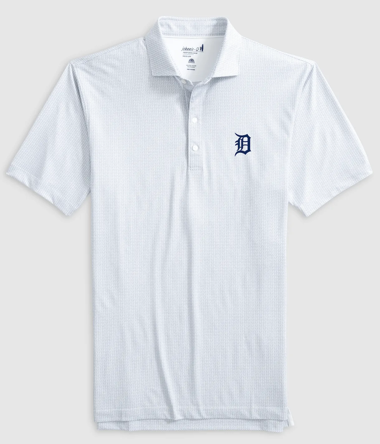 Detroit Tigers Slade Performance Jersey Printed Polo sold by Johnnie-O