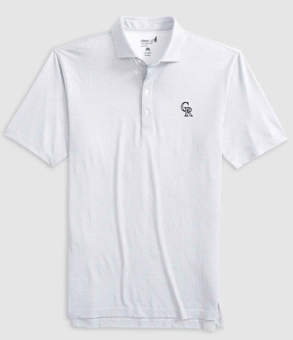 Colorado Rockies Slade Performance Jersey Printed Polo sold by Johnnie-O