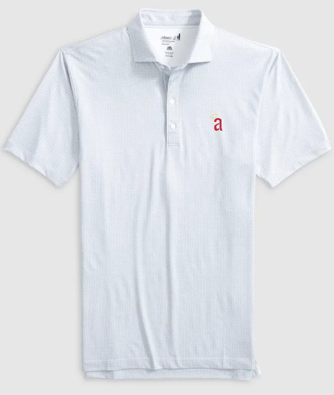 Los Angeles Angels Slade Performance Jersey Printed Polo - Cooperstown Logo sold by Johnnie-O