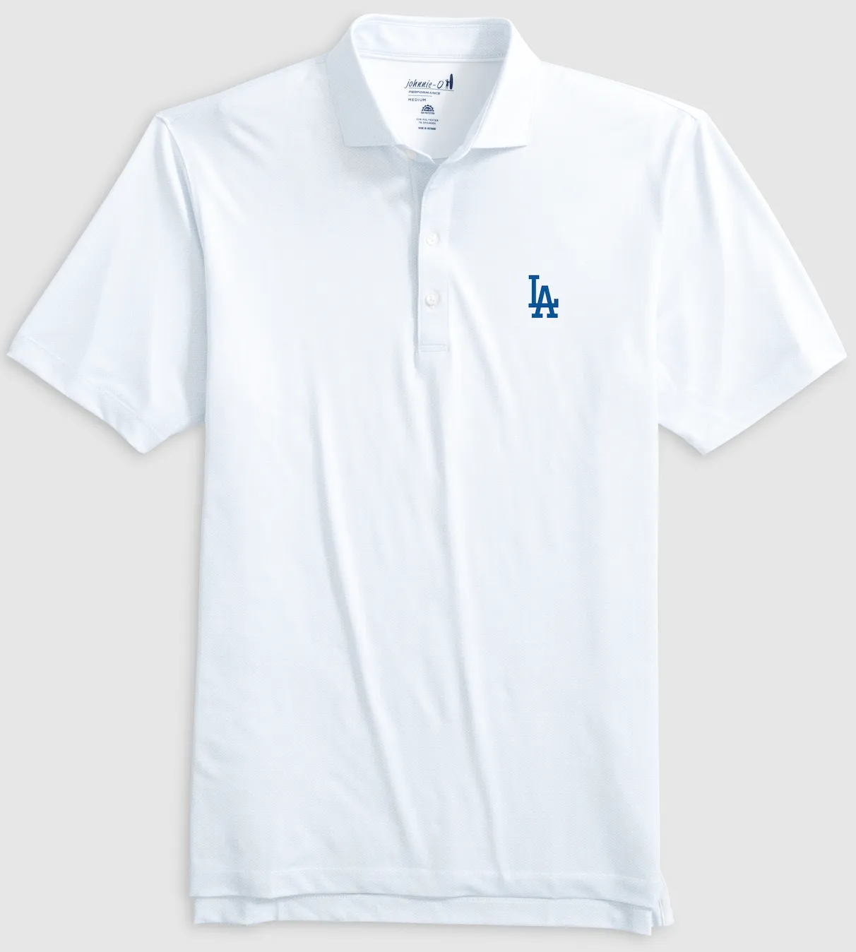 Los Angeles Dodgers Slade Performance Jersey Printed Polo sold by Johnnie-O