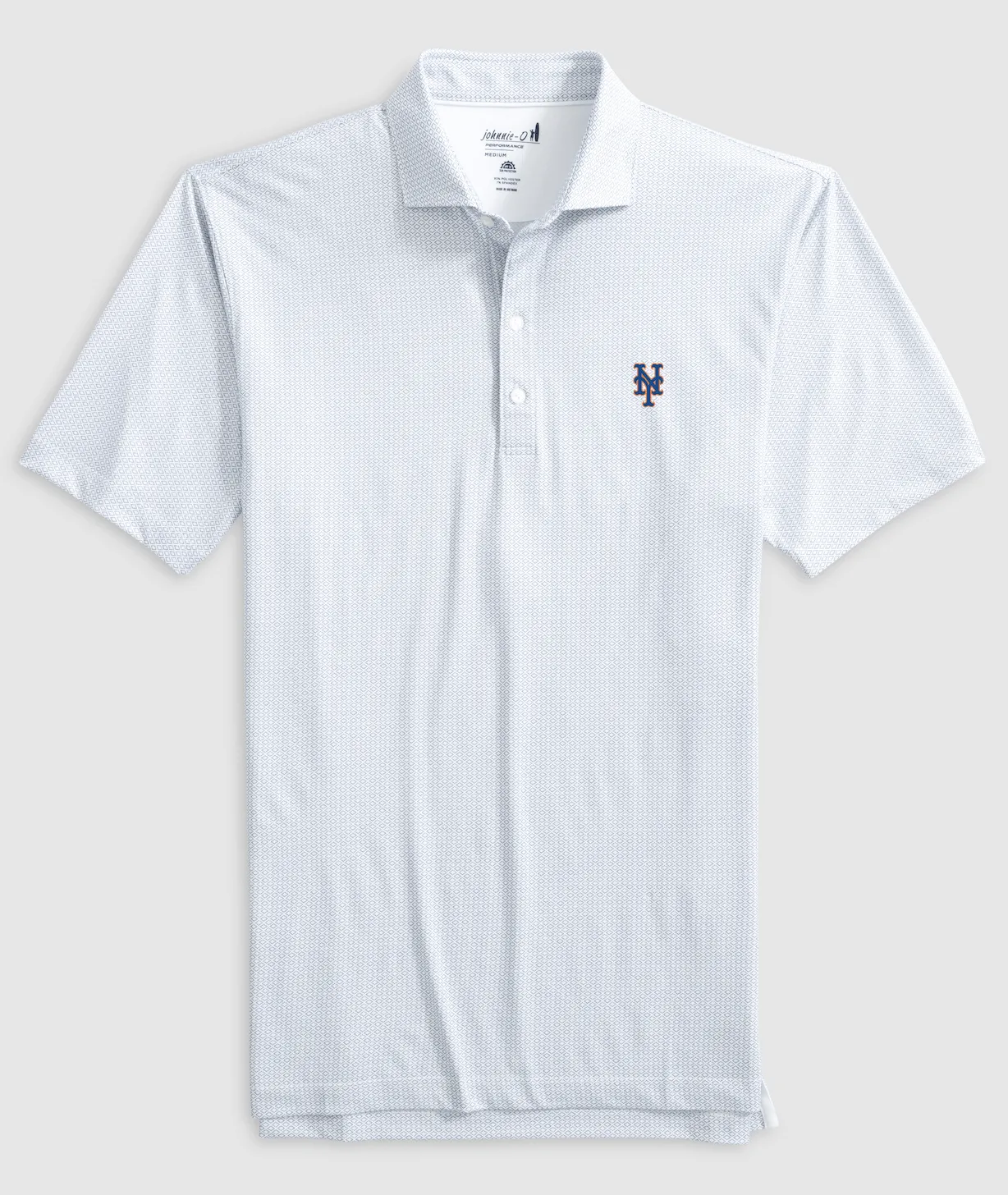 New York Mets Slade Performance Jersey Printed Polo sold by Johnnie-O