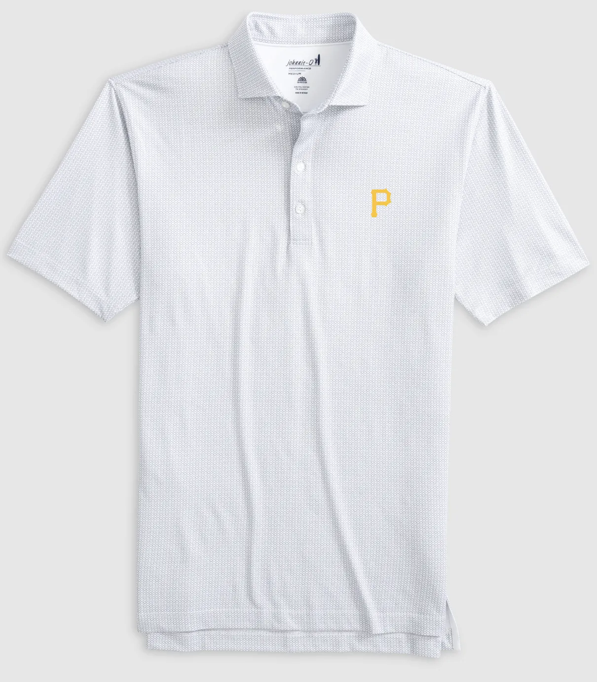 Pittsburgh Pirates Slade Performance Jersey Printed Polo sold by Johnnie-O