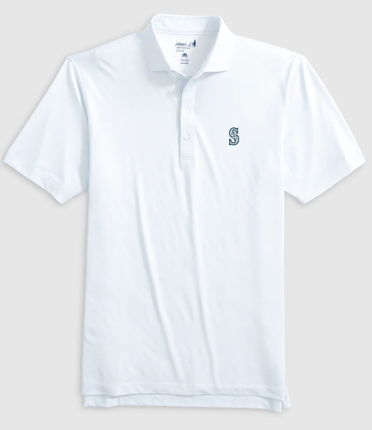 Seattle Mariners Slade Performance Jersey Printed Polo sold by Johnnie-O